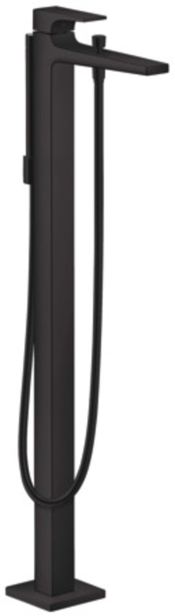 Hansgrohe, Badmengkraan, Metropol, staand, mat zwart