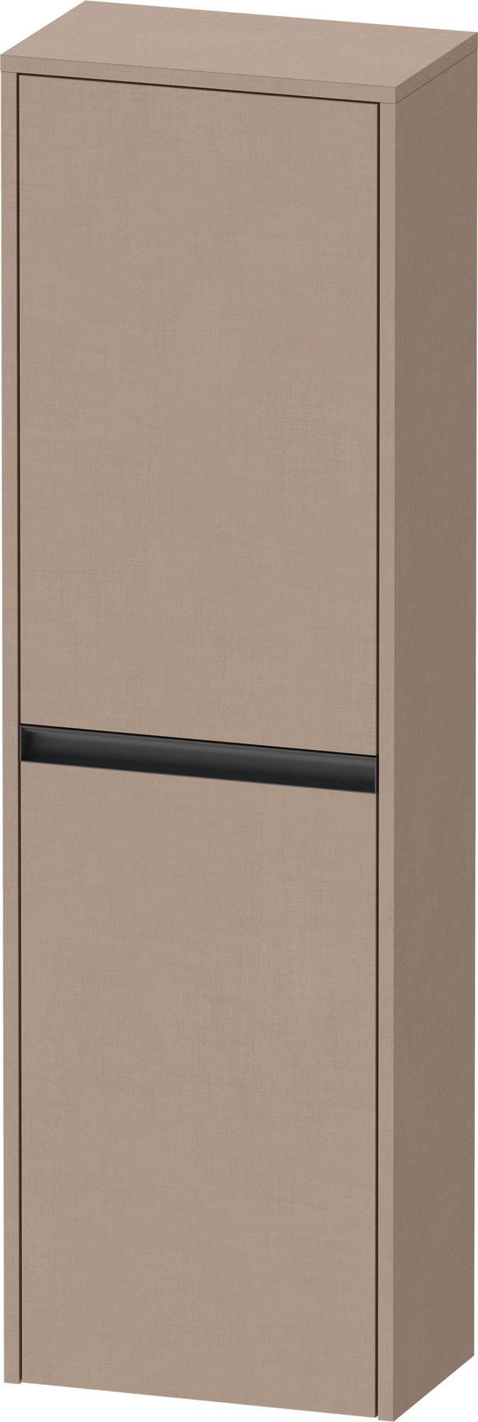 Duravit Ketho.2 Halfhoge kast, Linnen Mat, vierkant, aantal deuren: 2, tip-on technologie – K21319R75750000