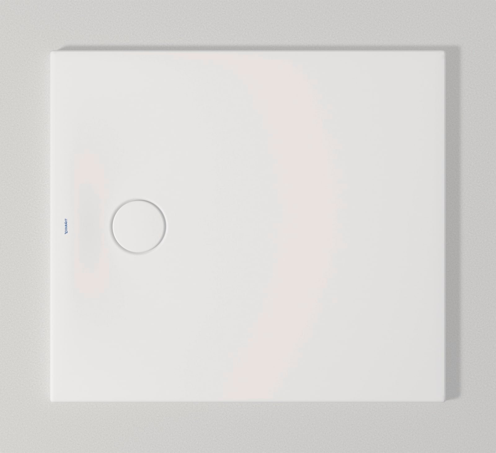 Duravit Tempano Douchebak  900x800 mm Wit, vloergelijk, Halfinbouw, Opstaand, materiaal: Sanitair acryl, vierkant – 720192000000001