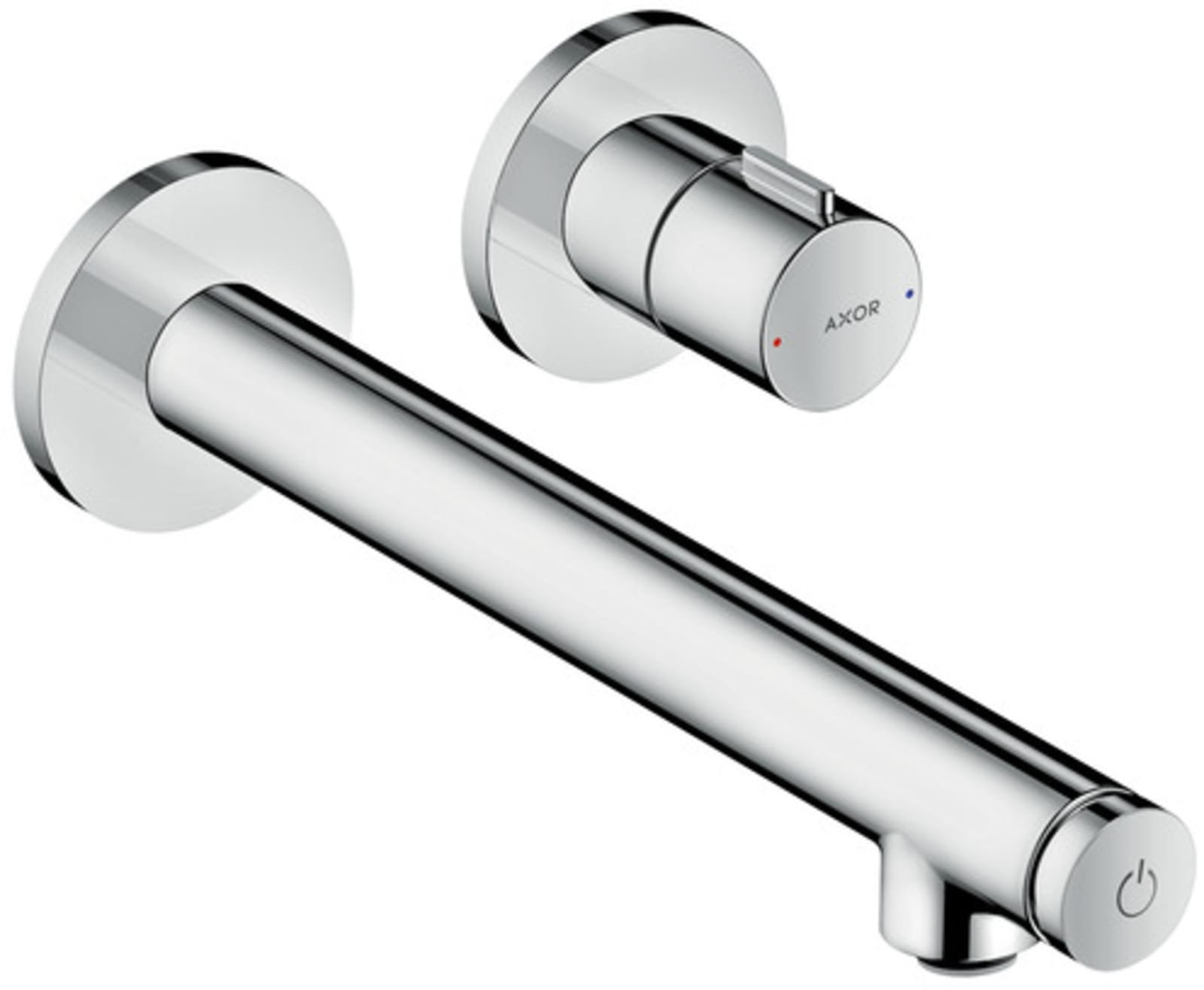 Hansgrohe AXOR Uno Select inbouw wastafelmengkraan 220 wandmontage, chroom