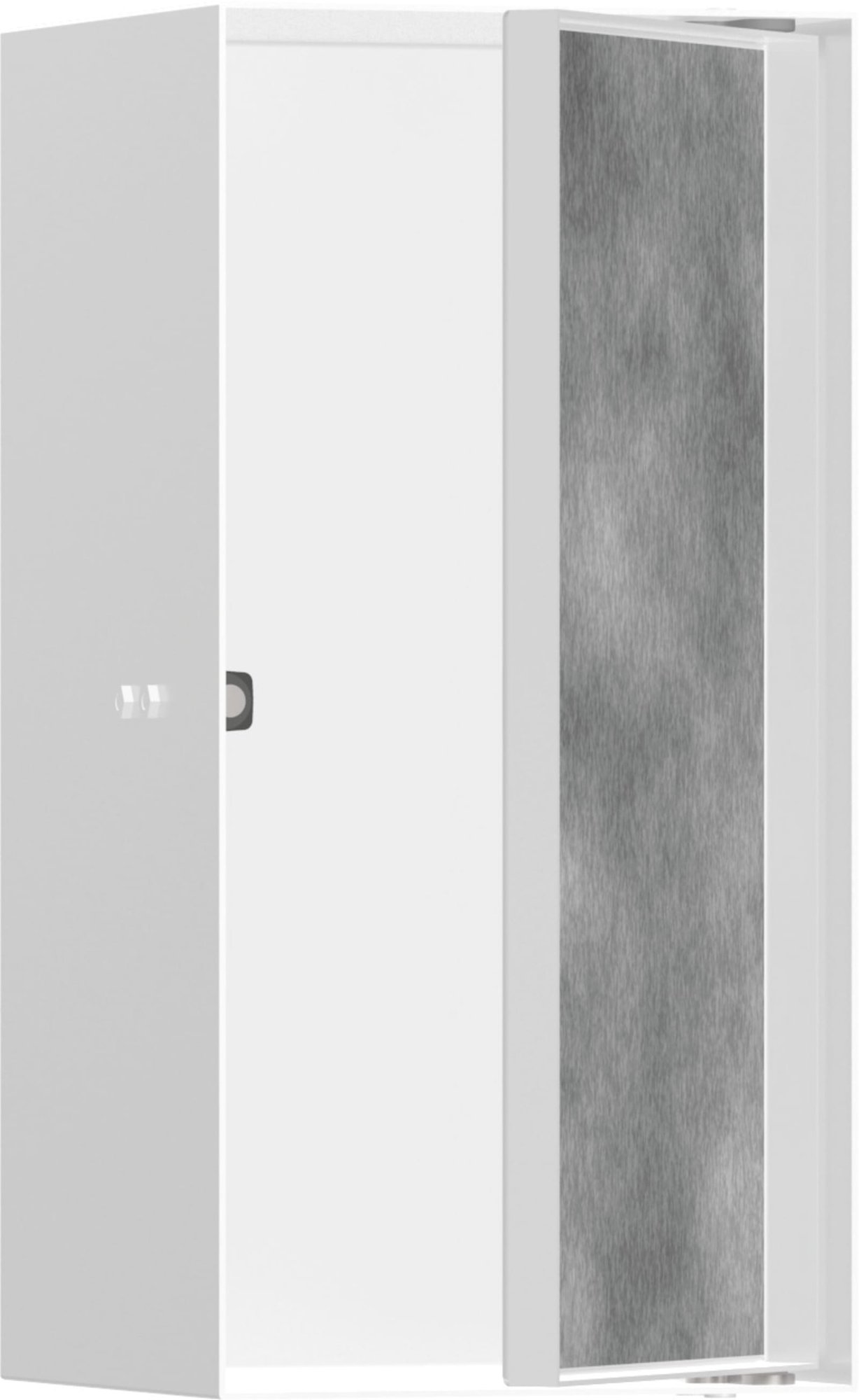 Hansgrohe XtraStoris Rock wandbox betegelbare deur 300/150/140 mat wit