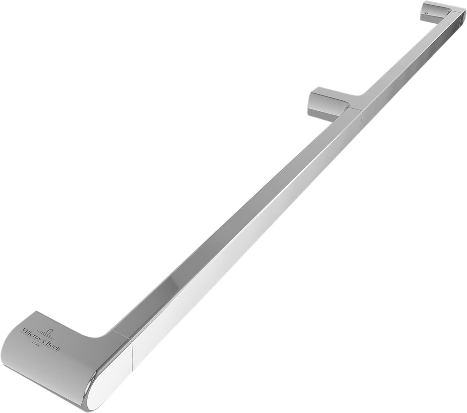 Villeroy & Boch ViCare wandleuning 1050mm, kan verticaal en horizontaal worden aangebracht chroom
