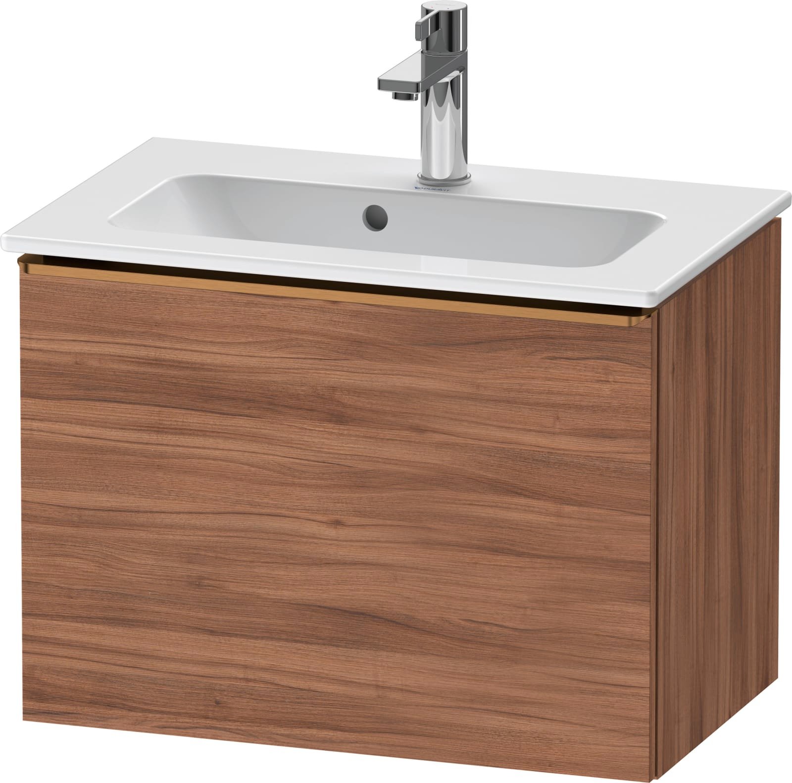 DURAVIT D-Neo Wastafelonderbouw hangend Noten Mat (1200895450)