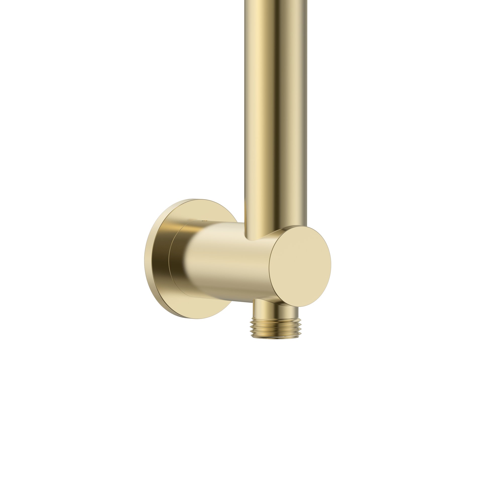 UNIFORMA DOUCHEGLIJSTANG - MET WATERAANSLUITING - 69 CM - GEBORSTELD GOUD (PVD) thumbnail 2
