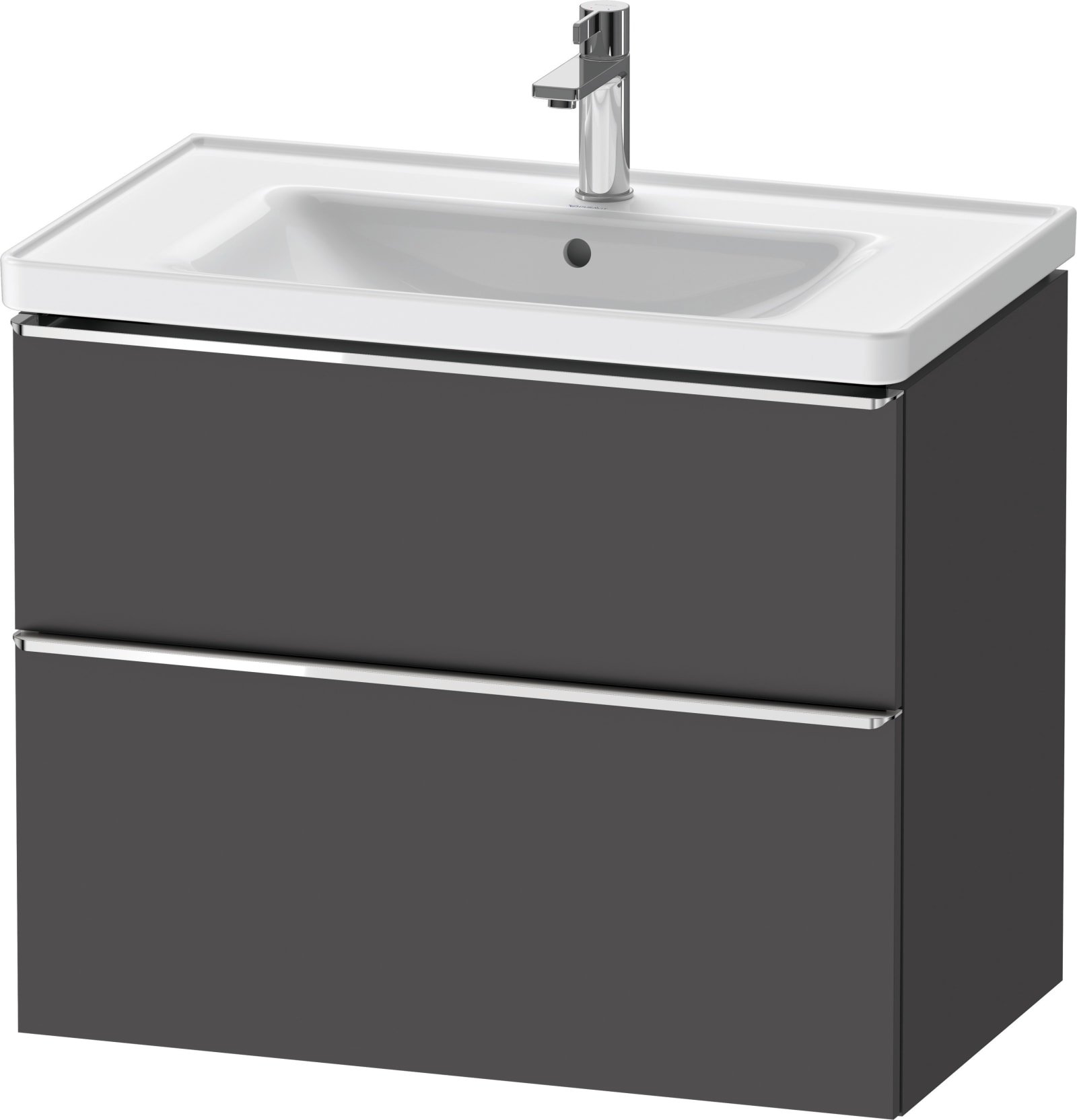 DURAVIT D-Neo Wastafelonderbouw hangend Grafiet Mat (1200897709)