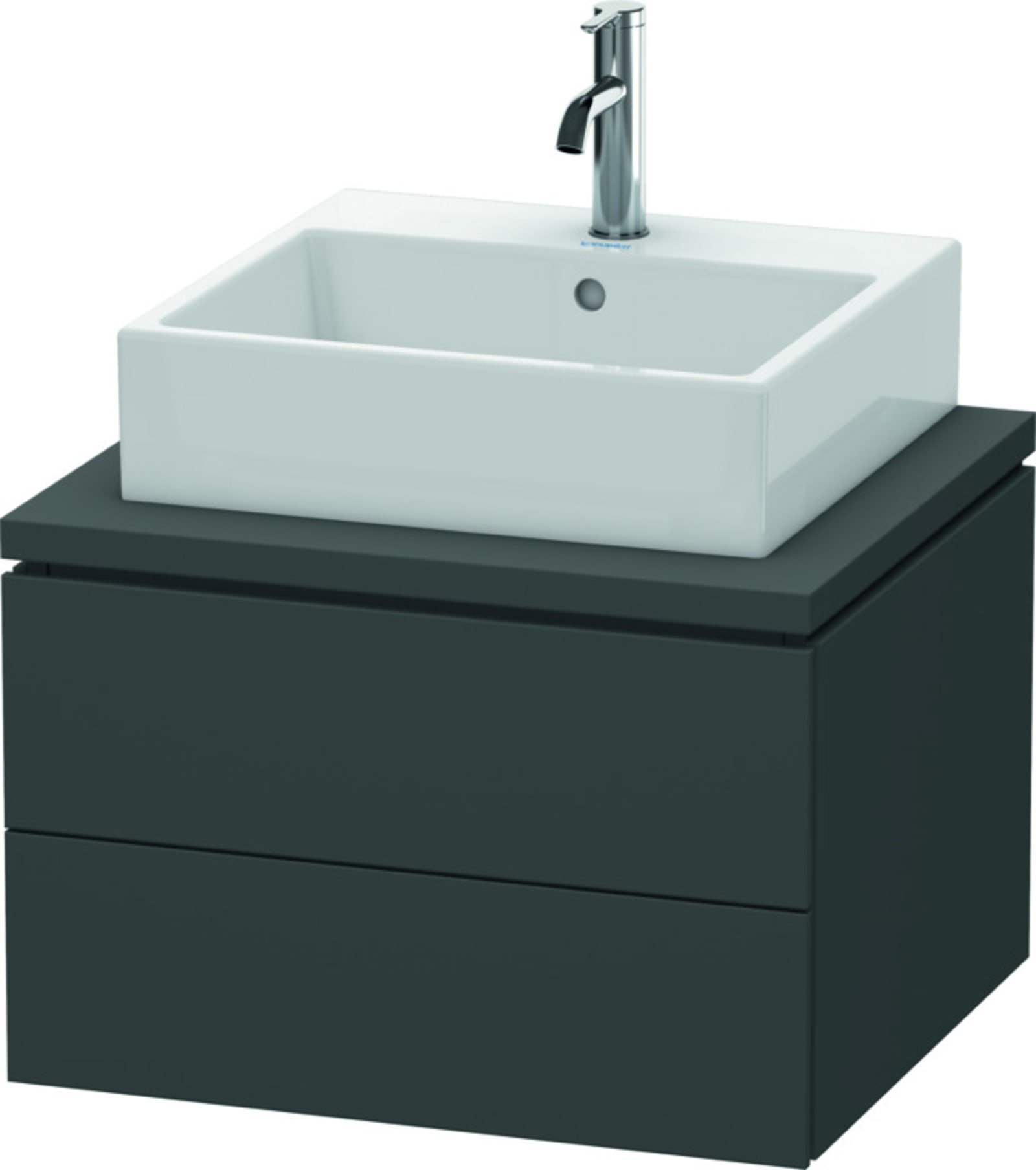 Duravit Wastafelonderbouw L-Cube v. console 548 x 620x 400 Grafiet mat