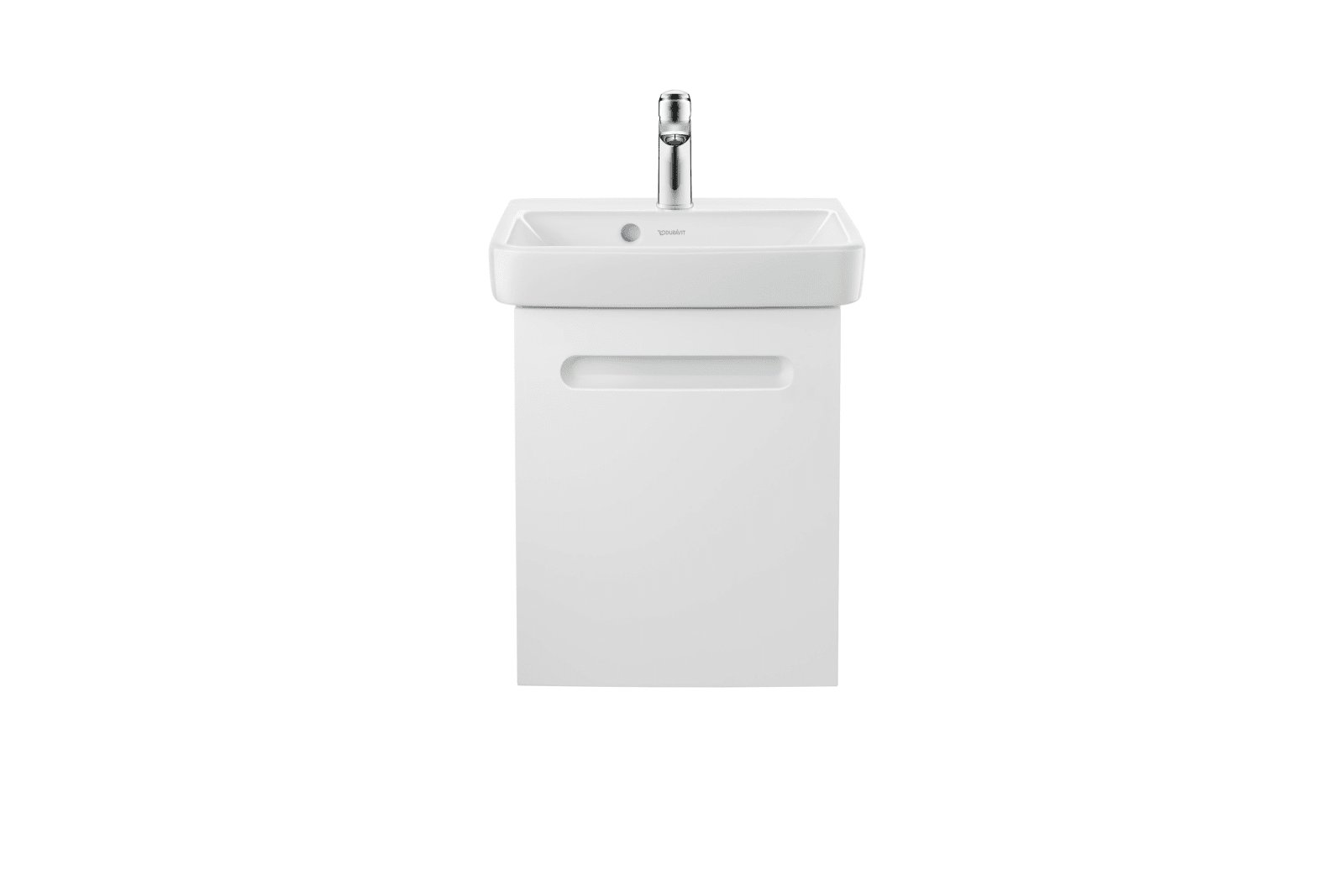 Duravit Duravit No.1 Wastafelonderbouw hangend, Wit Mat, rechthoekig, aantal deuren: 1 – N14266L18180000