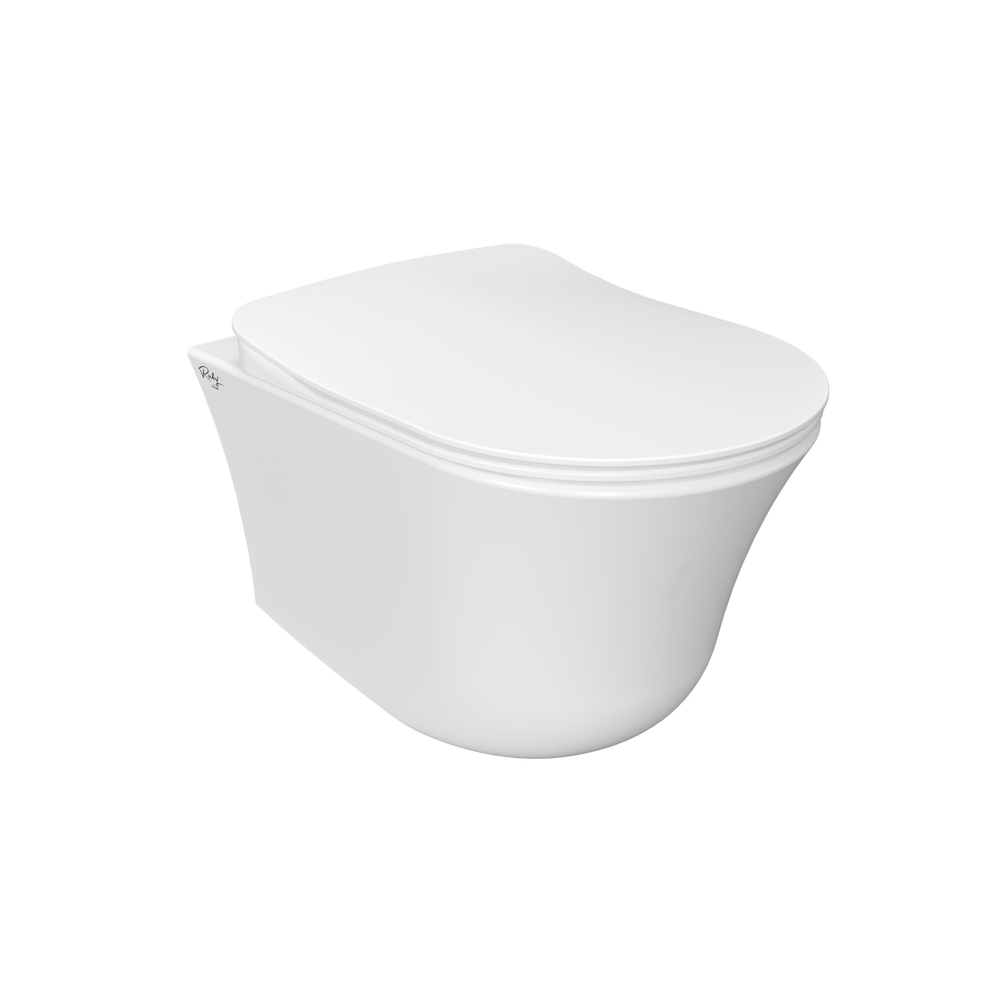 CREAVIT NORA HANGTOILET MET BIDET - 360° FLUSH - RANDLOOS - ZONDER ZITTING - GLANZEND WIT