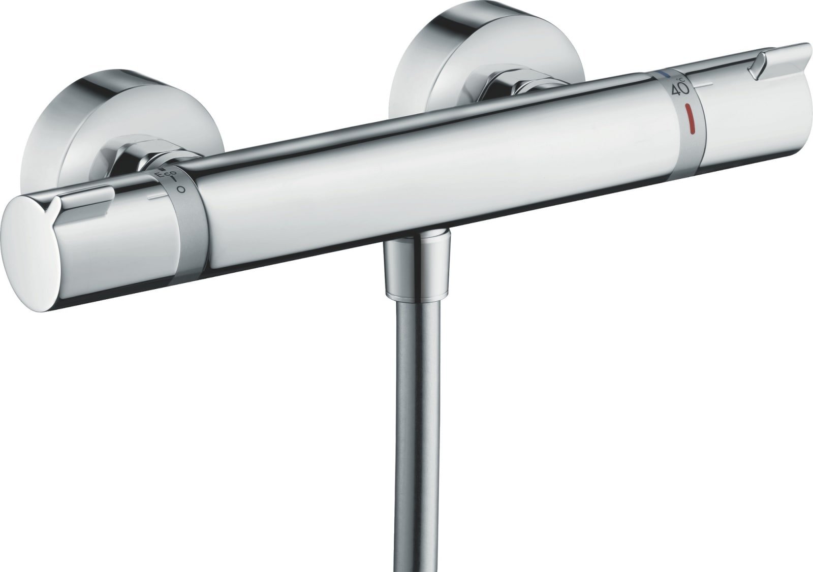 Hansgrohe Ecostat Comfort opbouw douchethermostaat, chroom thumbnail 2