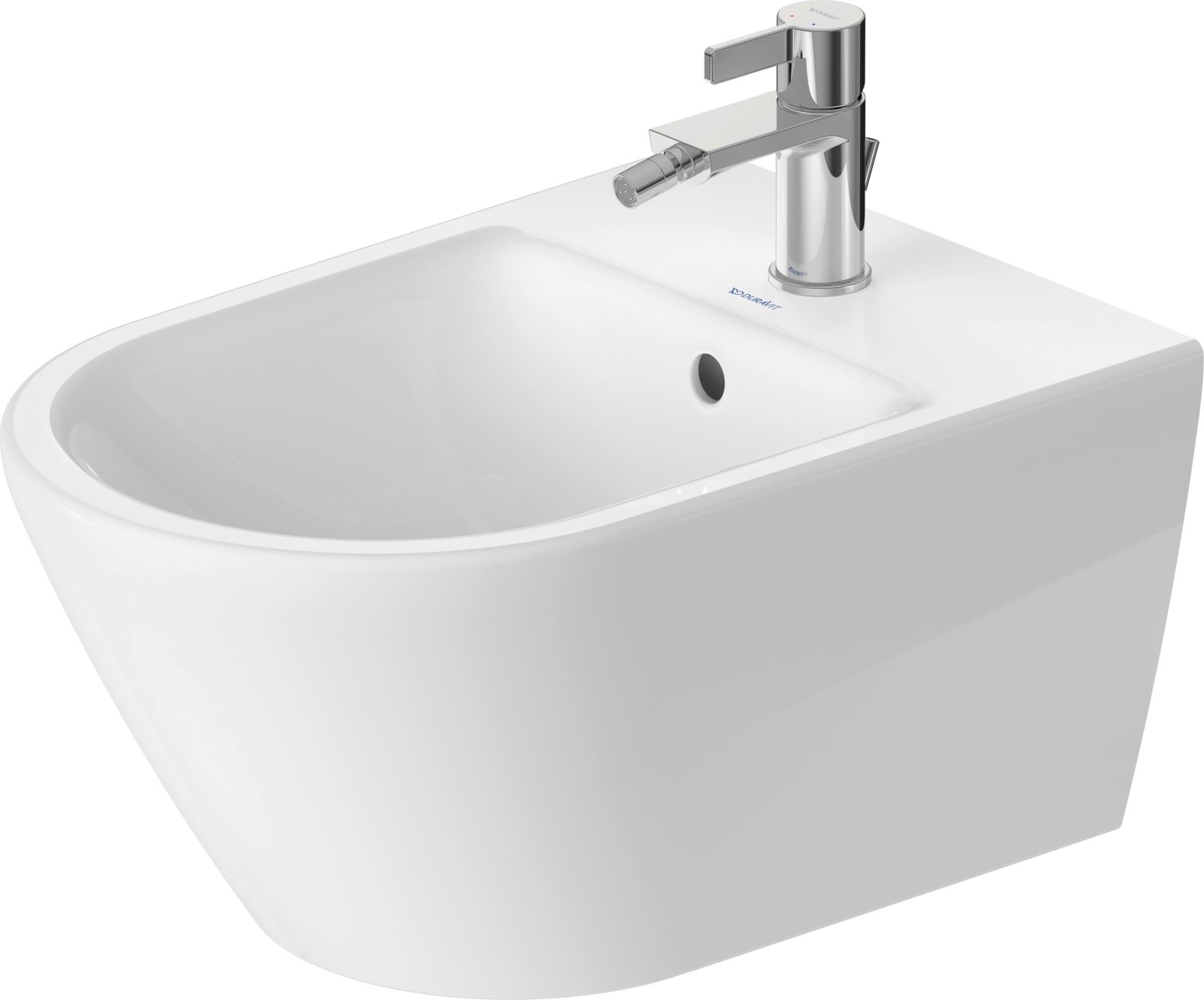 D-Neo Wandbidet Wit Hoogglans 540 mm