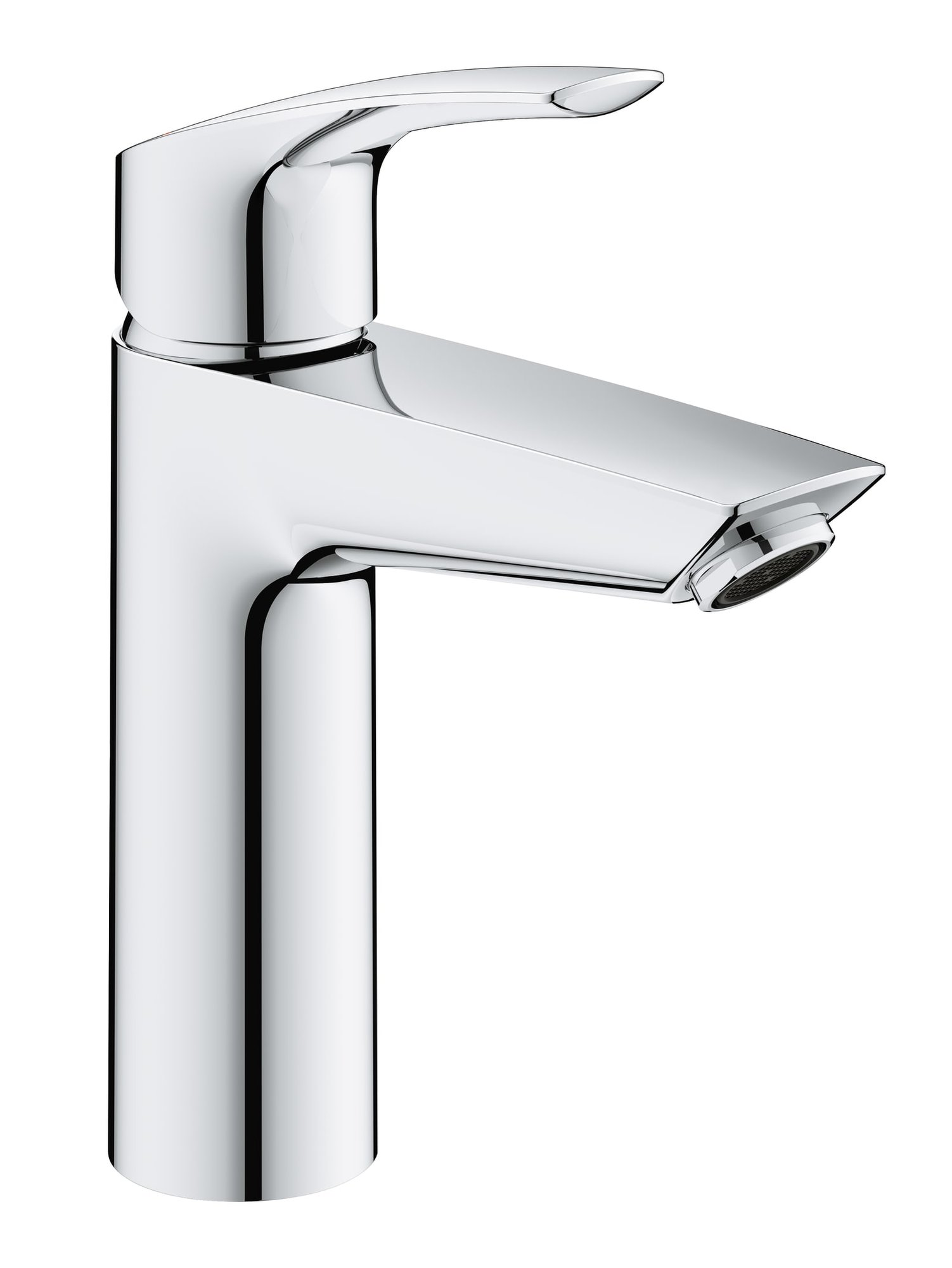Grohe Eurosmart M-Size wastafelkraan, eengreeps, 3/8", 196mm, blad/kraangatmontage, chroom thumbnail 2