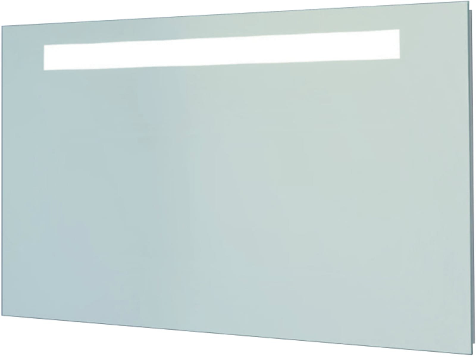 Sanijura Reflet Sense, Spiegel, met LED verlichting, infrarood schakelaar, spiegelverwarming, aluminium frame, 900 x 650 x 30mm