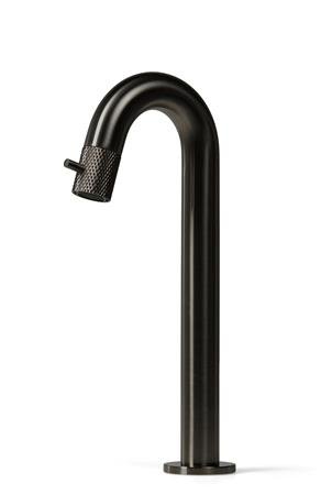 Blue Label Viby facet fonteinkraan hoog model, gun metal