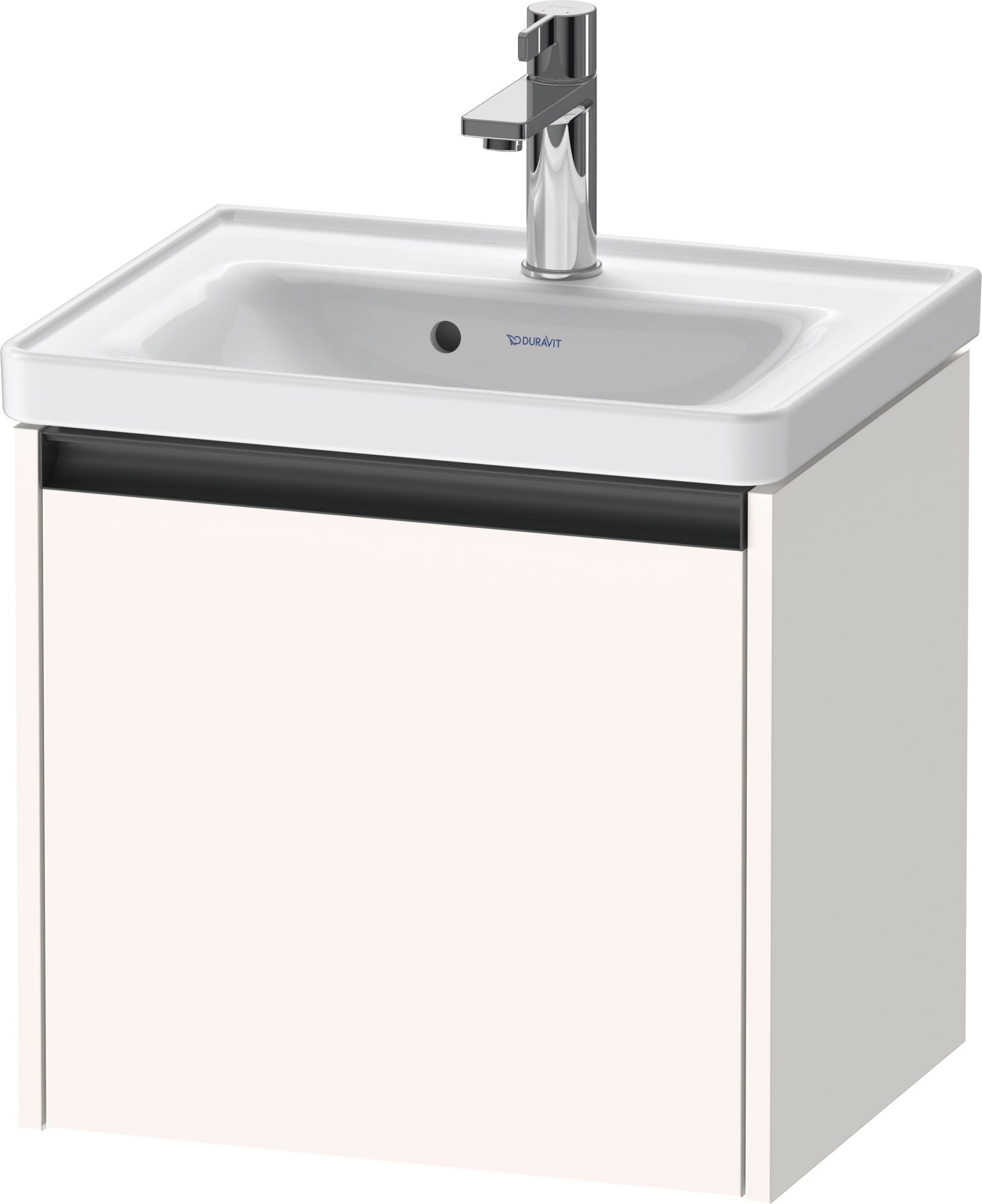 Duravit Ketho.2 Wastafelonderbouw hangend, Wit Supermat, rechthoekig, aantal grote lades: 1 – K25080084840000