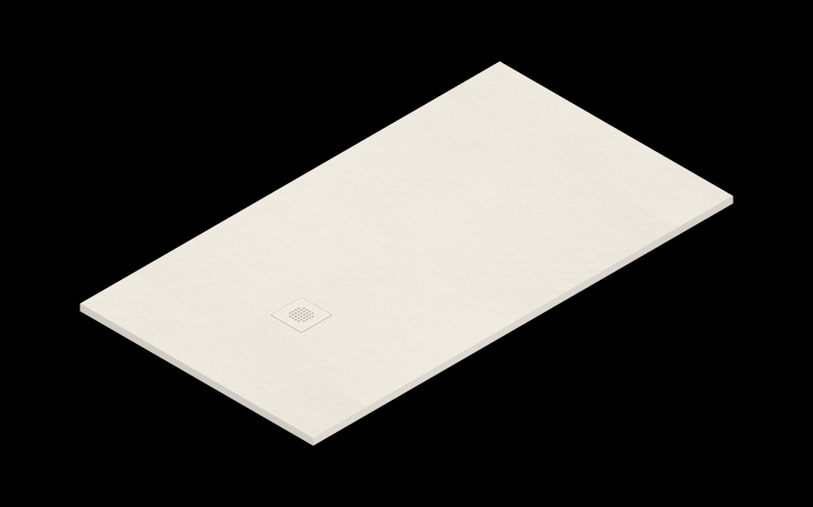 Catalano H3 Solid surface DOUCHEBAK 180X100 Satin Lino
