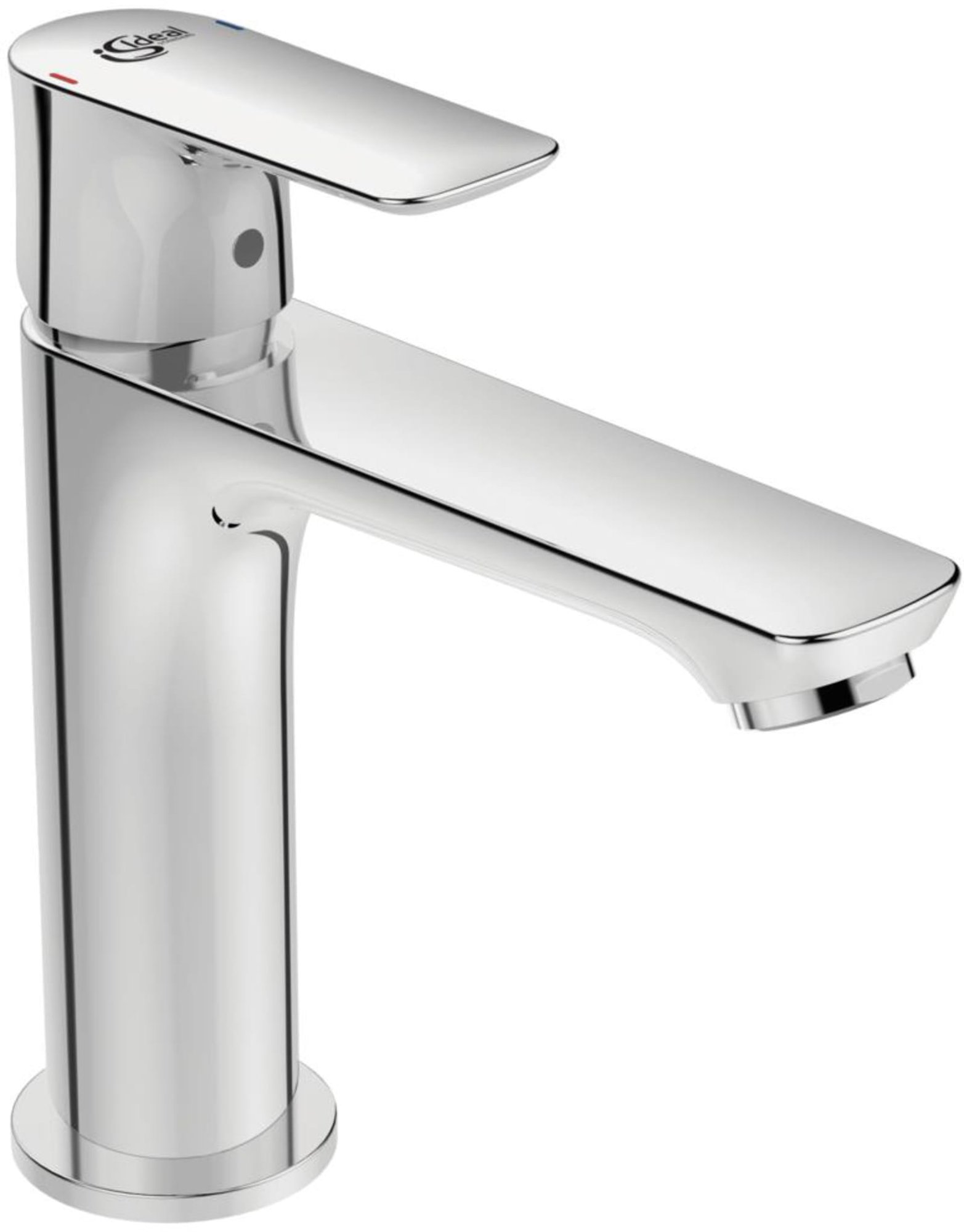 Ideal Standard Connect Air wastafelkraan, eengreeps, vast, 170mm hoogte, 125mm voorsprong, chroom-look