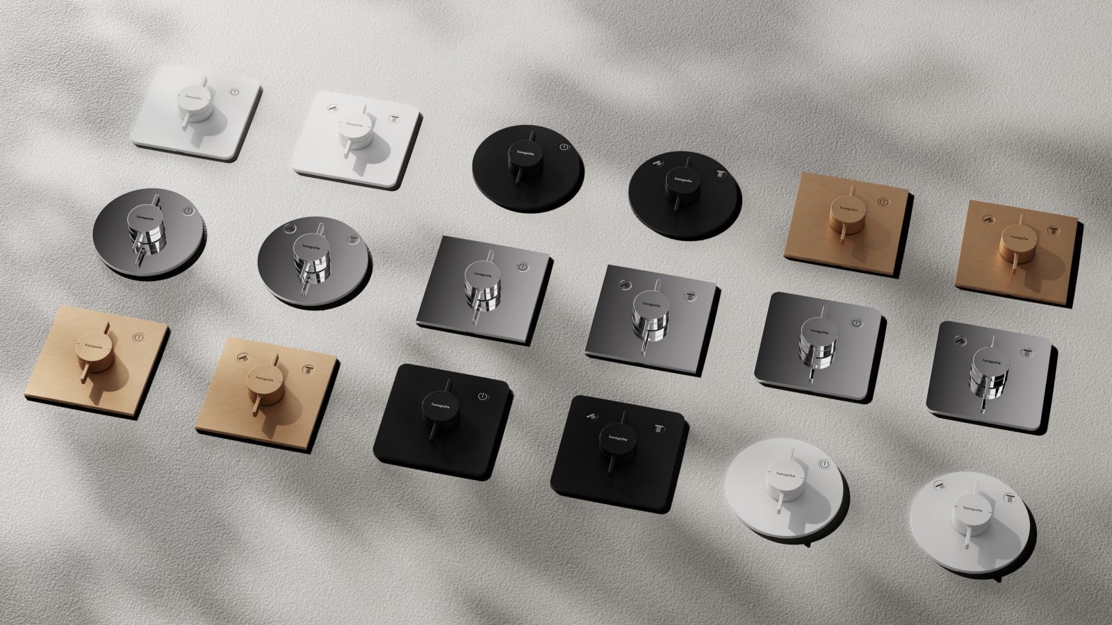 Hansgrohe DuoTurn Q inbouw mengkraan 1 functie chroom