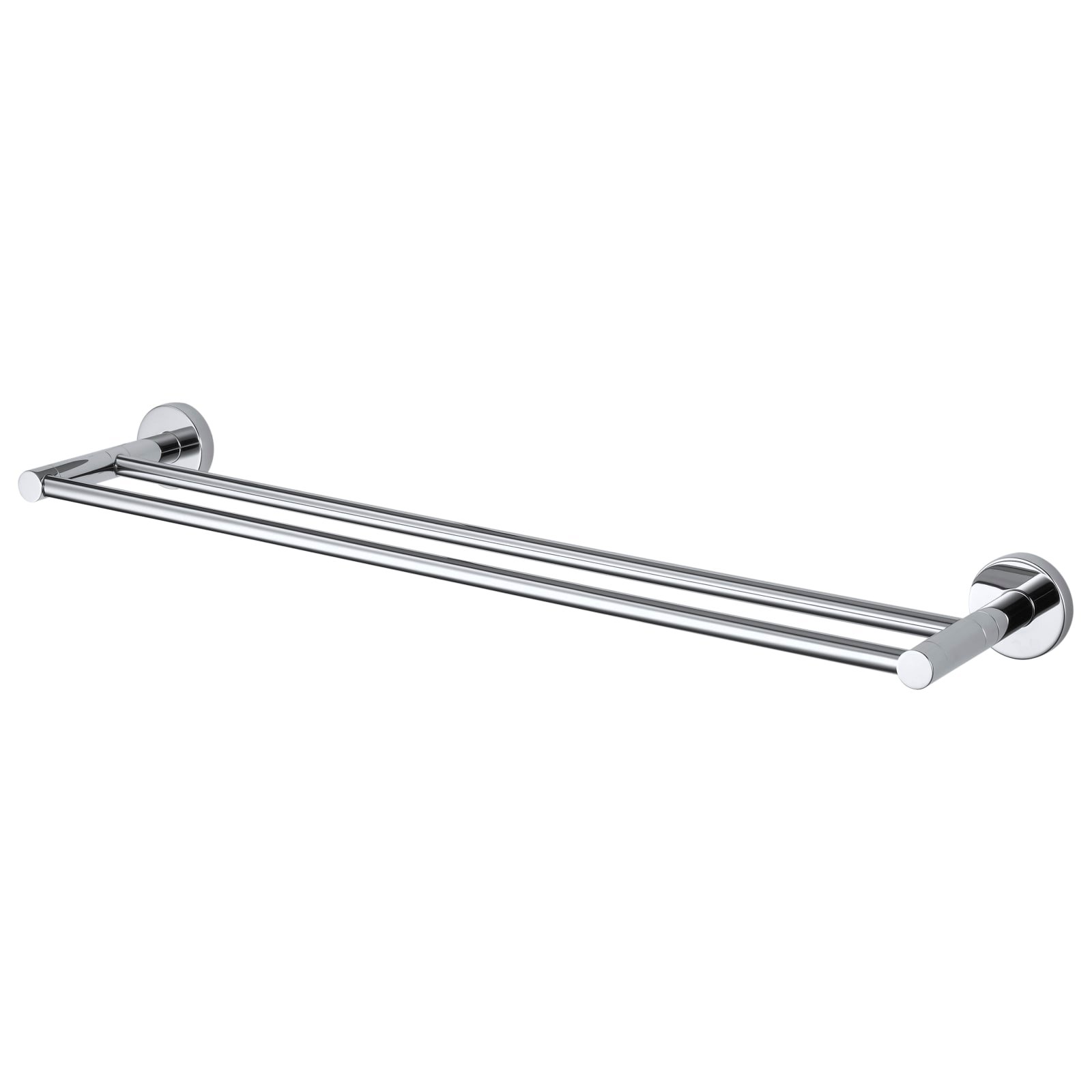 Haceka Kosmos dubbele handdoekhouder chroom 61cm