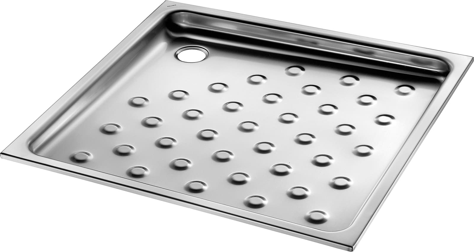 Douchetub 700x700 diepte 60 mm RVS 304 mat