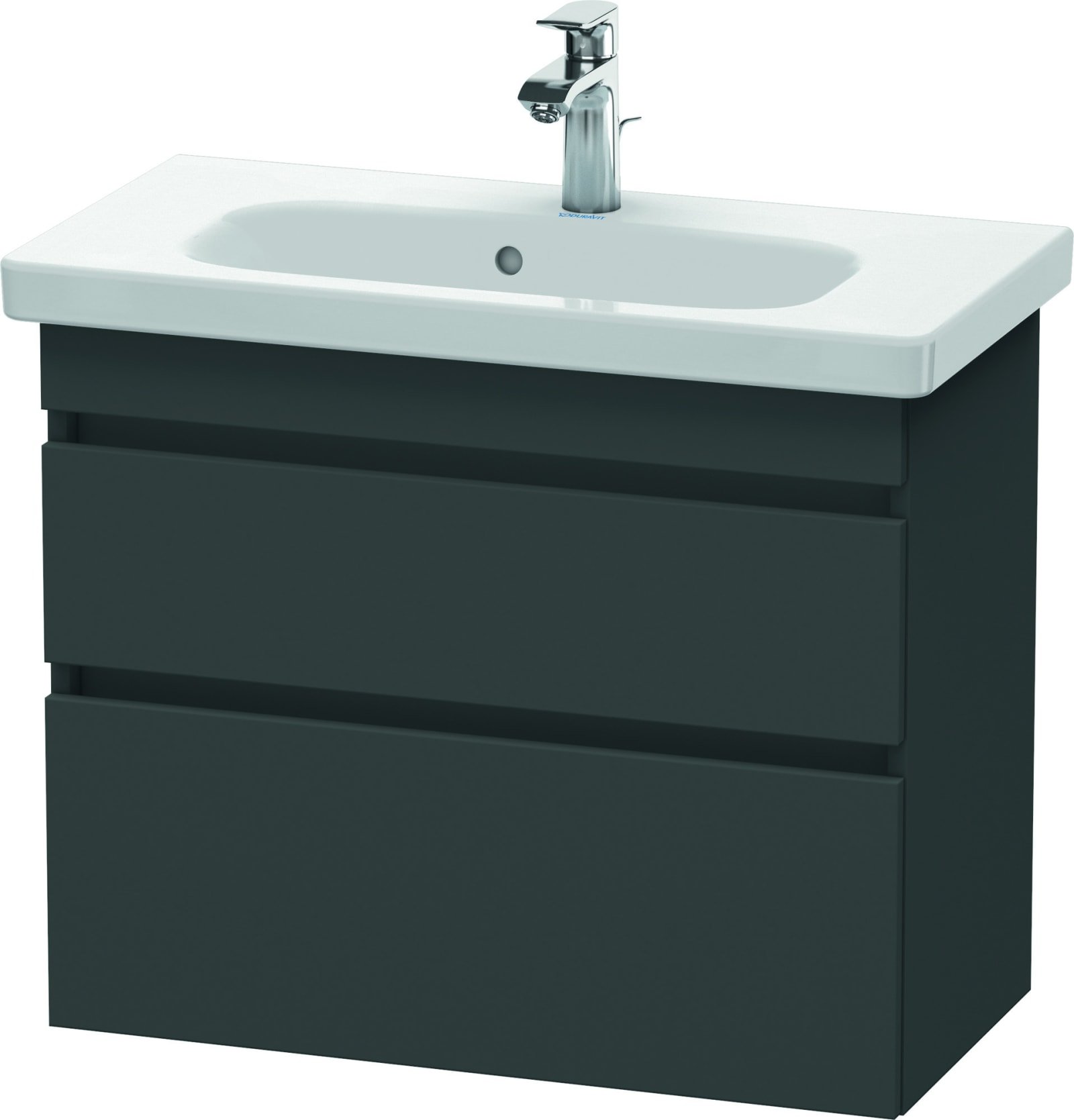 Duravit Durastyle Wastafelonderbouw 350 x 730x 610 Grafiet mat