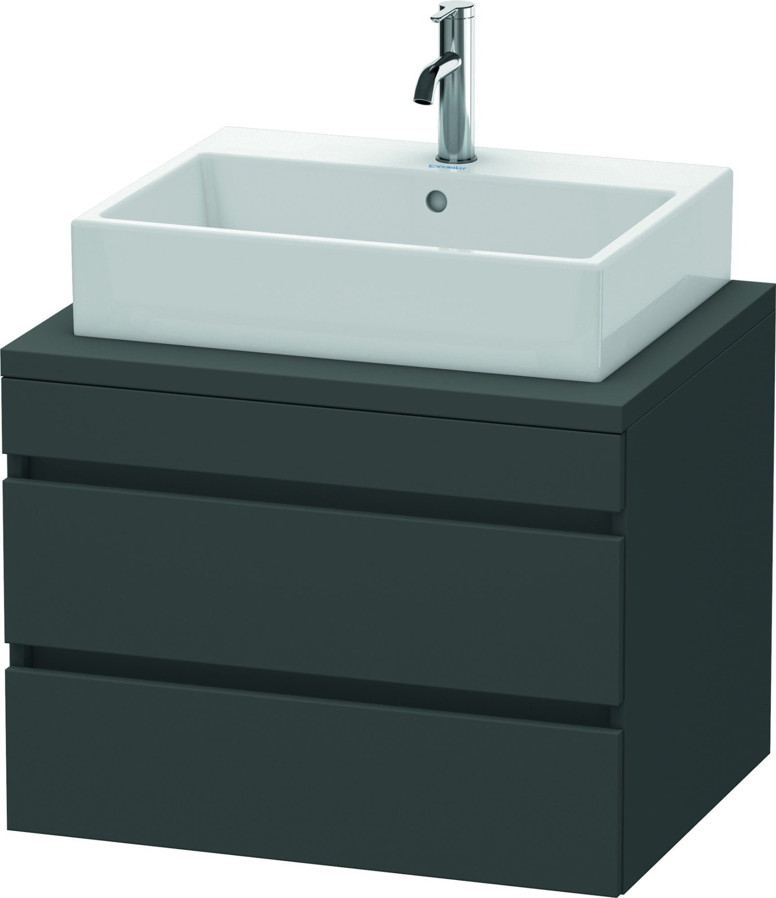 Duravit Wastafelonderbouw DuraStyle 548 x 700x 512 Grafiet mat