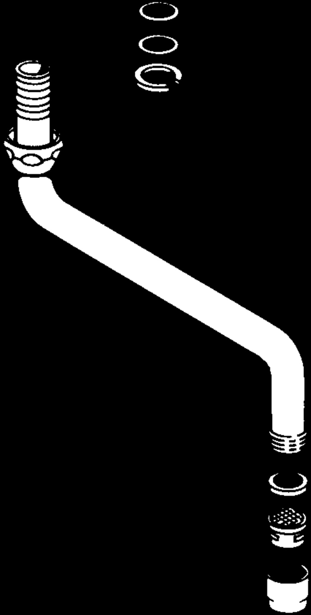 HANSA Uitloop L=200, G3/4