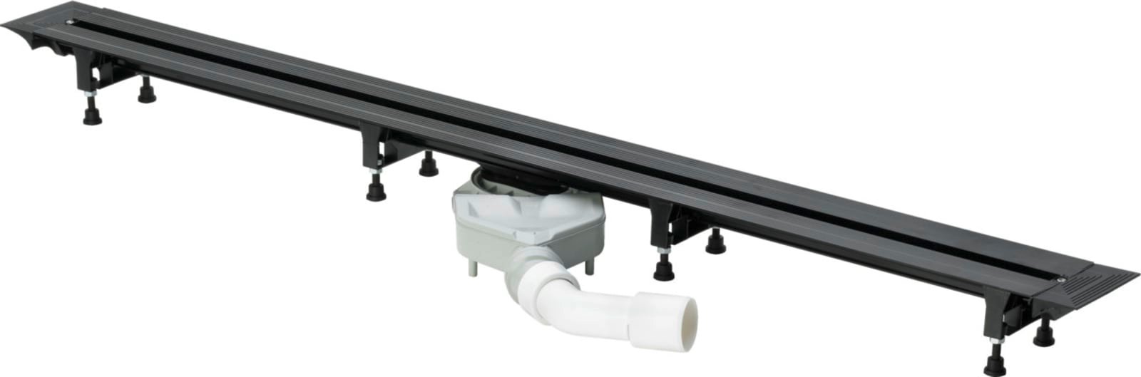Viega Advantix Vario 4966.10 douchegoten-basiselement 300 - 1200, kunststof zwart