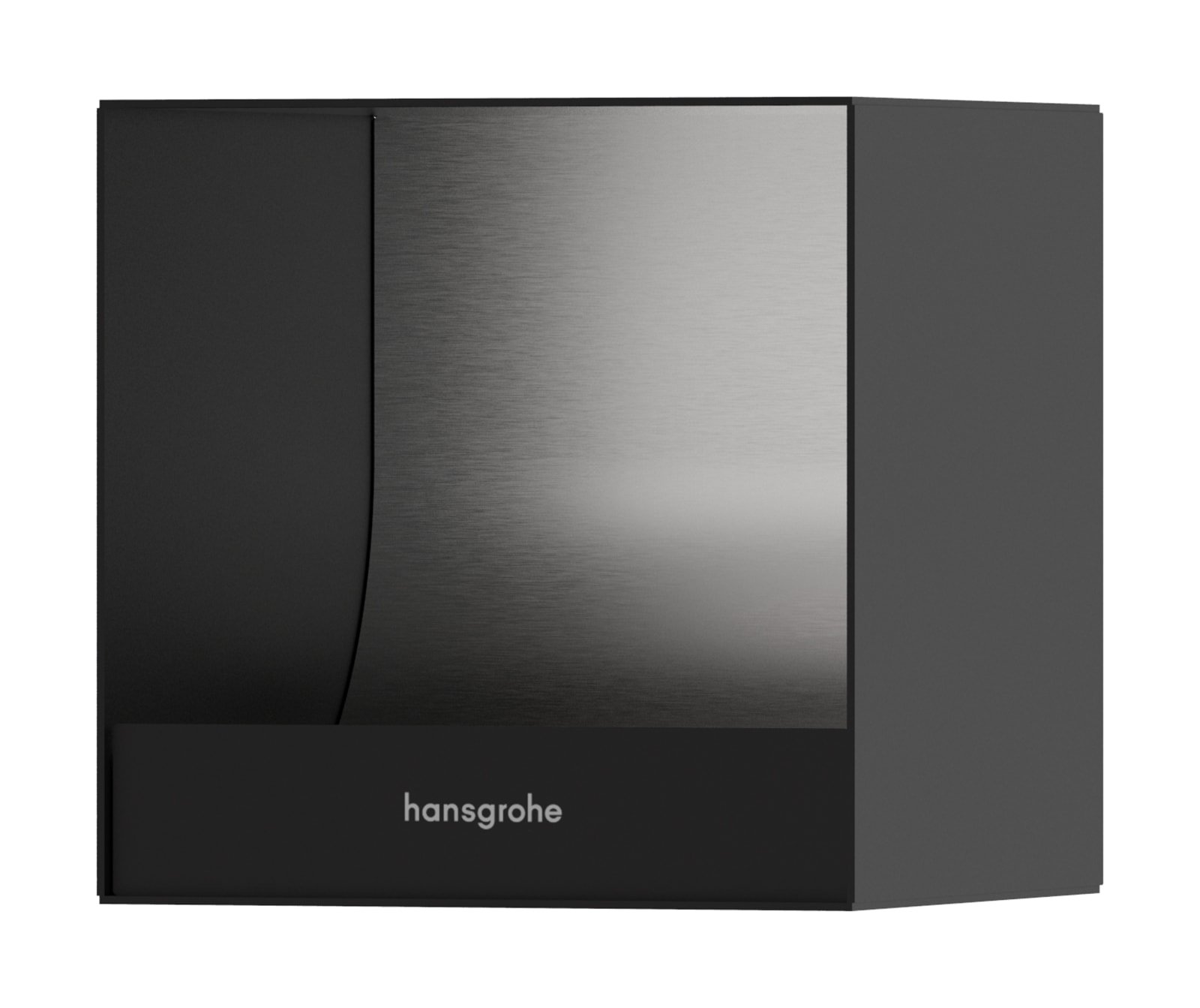 Hansgrohe XtraStoris Original inbouw toiletrolhouder 150/150/140 mat zwart mat zwart
