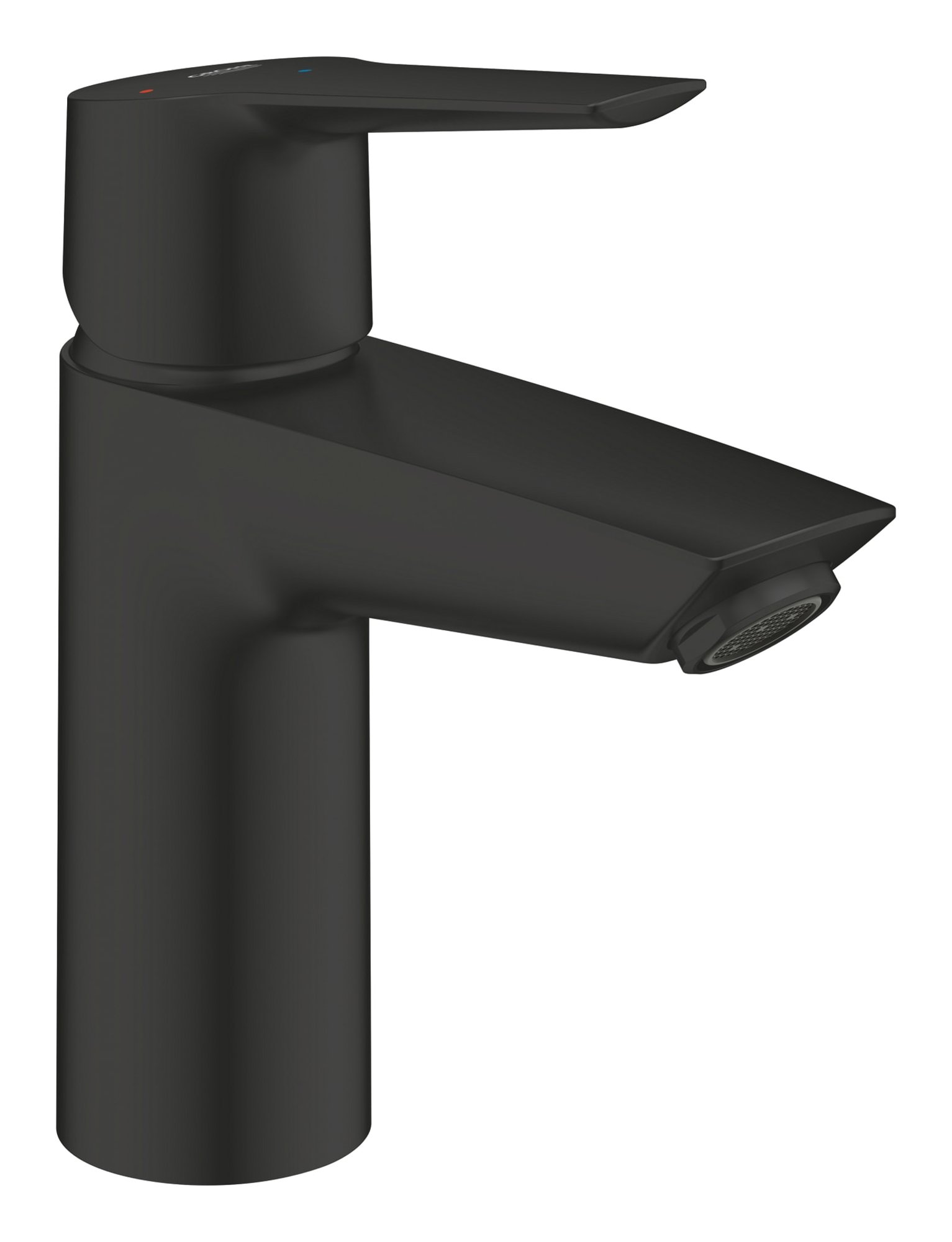 Grohe Start wastafelmengkraan s-size Es, push open, mat zwart