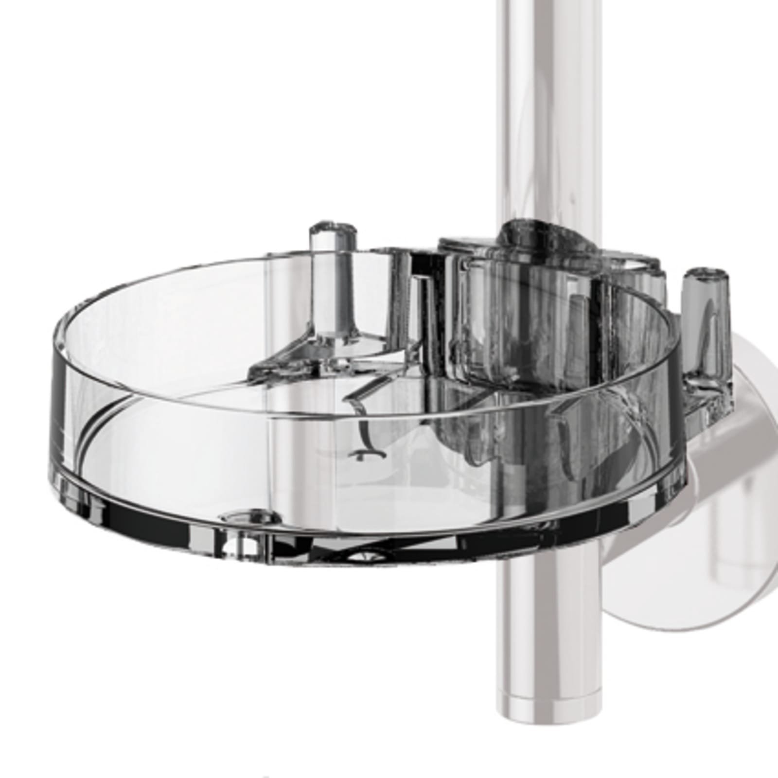 ZEEPSCHAAL TRANSPARANT VOOR GLIJSTANG AQUA 100 EN IDEALRAIN S & M