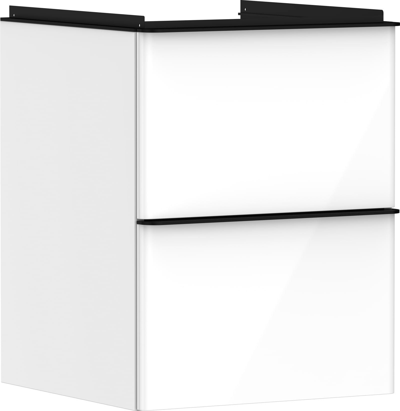 Hansgrohe Xelu Q meubel High Gloss White 480/475 met 2 lades fontein (1200771583)