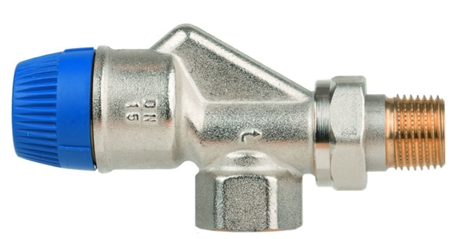 Honeywell Home dynamisch thermostatisch ventiel, DN10, horizontaal haaks, PN10, 20-145 l/h, 60kPA 0,6 bar