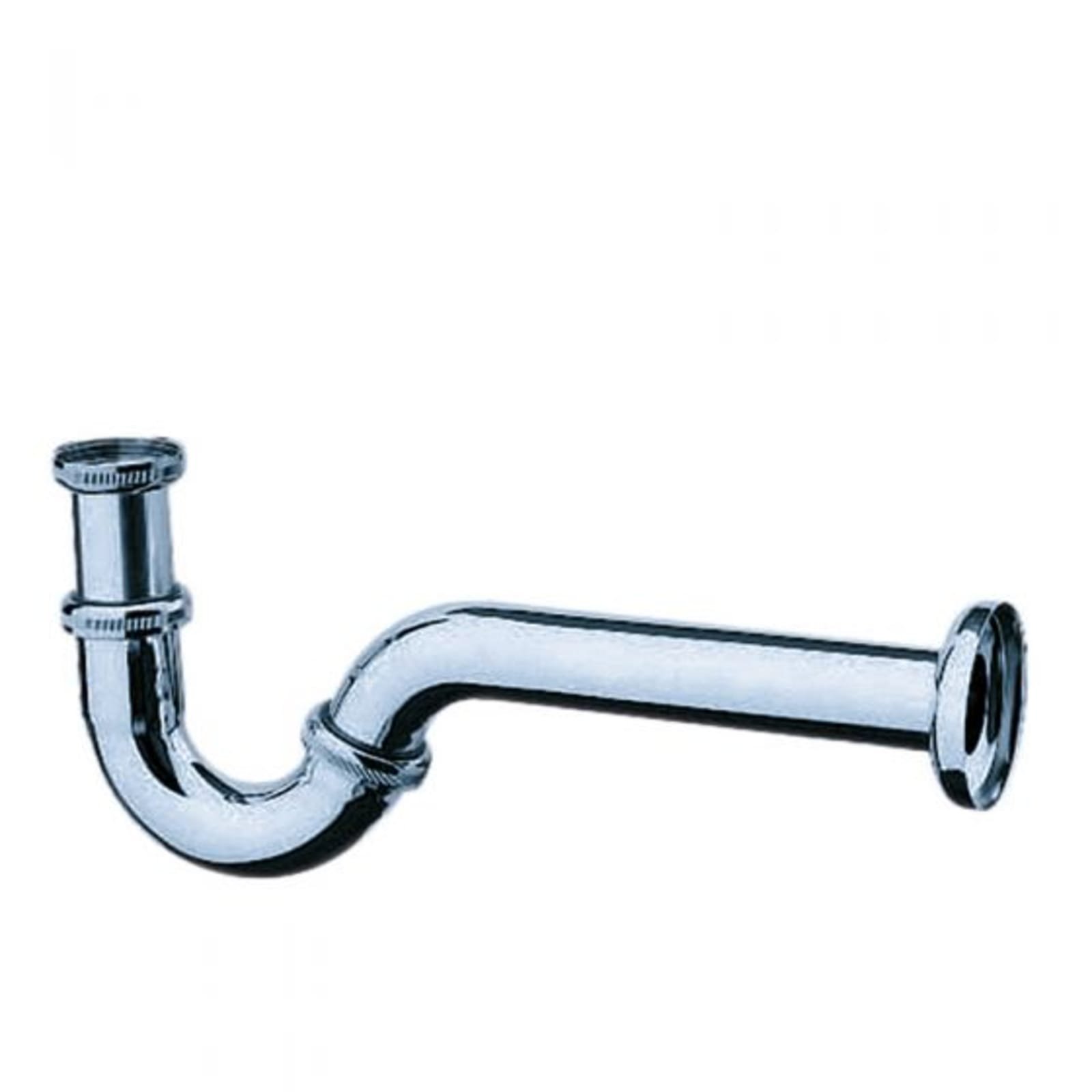 Hansgrohe, Bidetsifon buismodel, 275mm afstand van de wand, 30-55mm aanpasbare afstand, G1.1/4", chroom