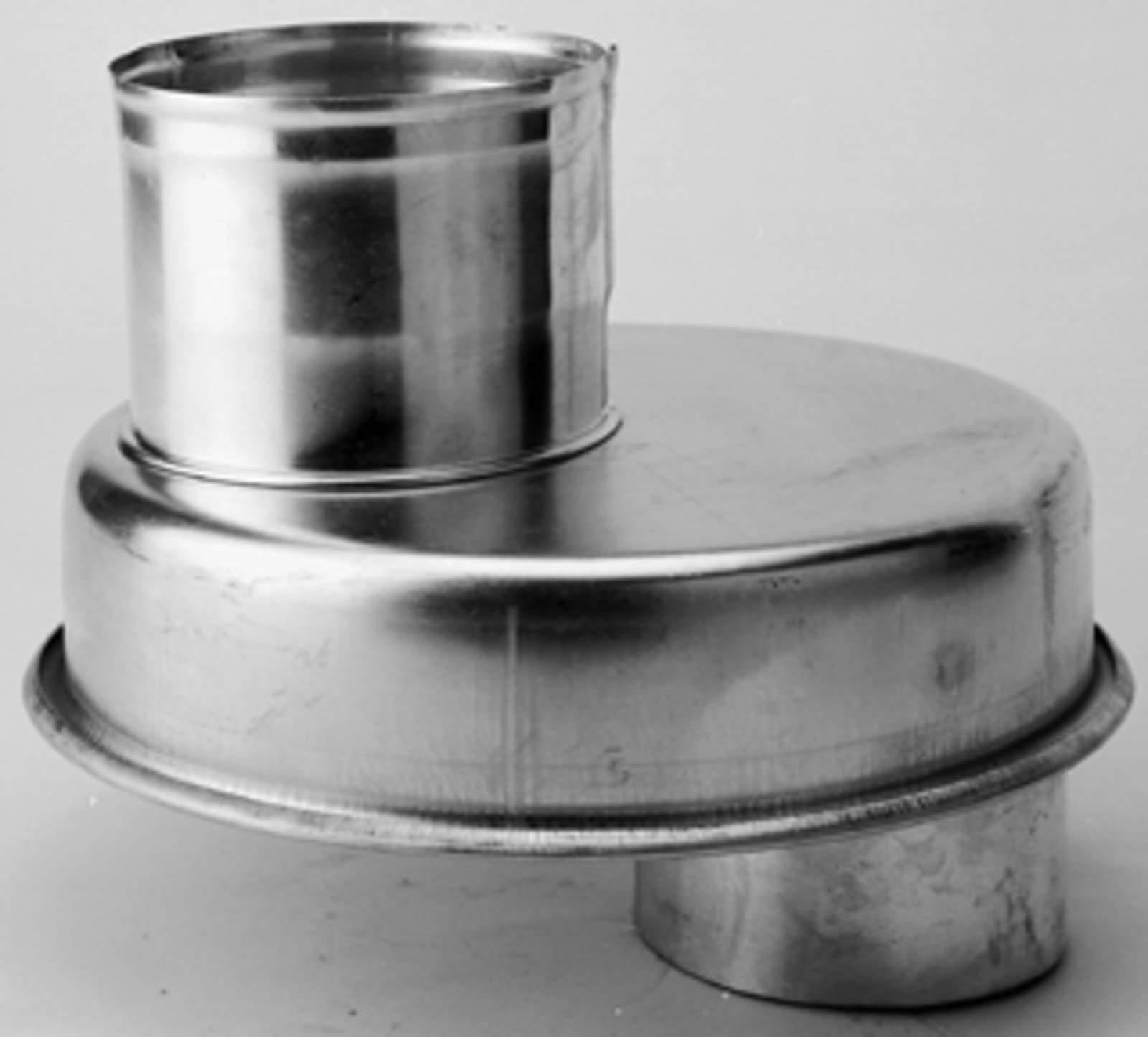 Burgerhout Dakdoorvoerpan, model F, rbb sneldek/WEERTER GIT, 2-pans,  25-45° graden dakhelling, 150mm, verticaal, kunststof, zwart