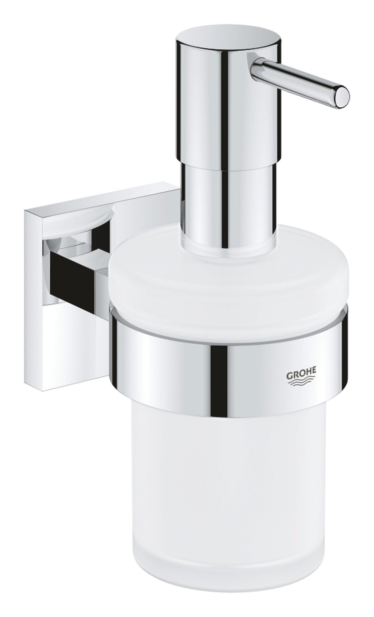 Grohe Start Cube zeepdispenser met houder, chroom