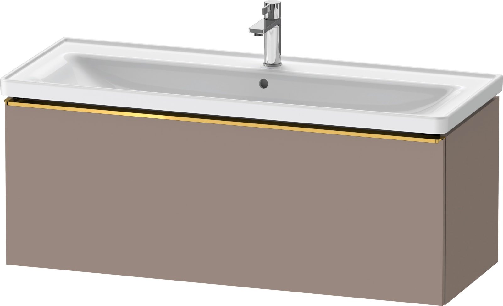 D-Neo Wastafelonderbouw hangend Basalt Mat (1200894143)