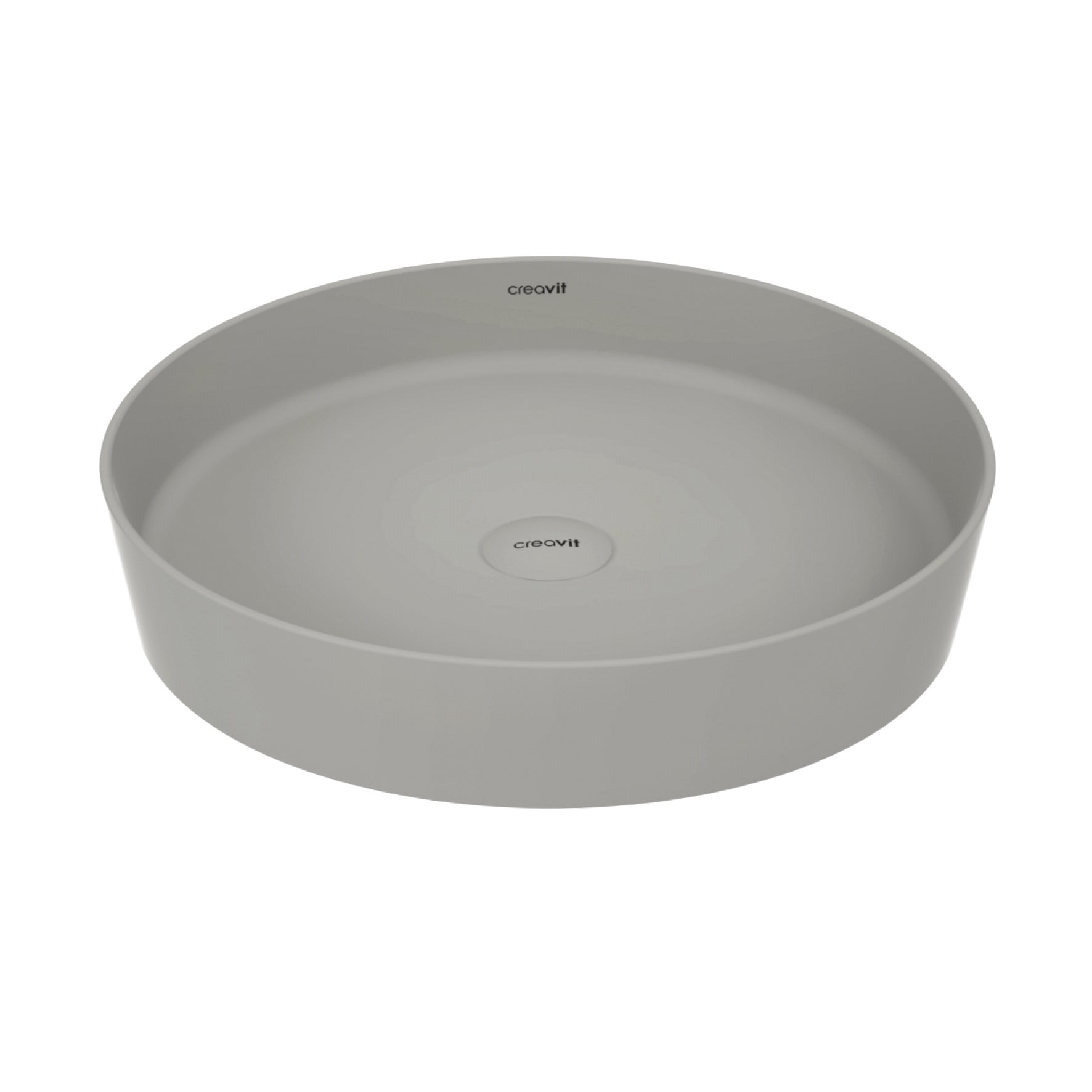 CREAVIT LOOP OPBOUW WASKOM (45CM) - KOEL GRIJS