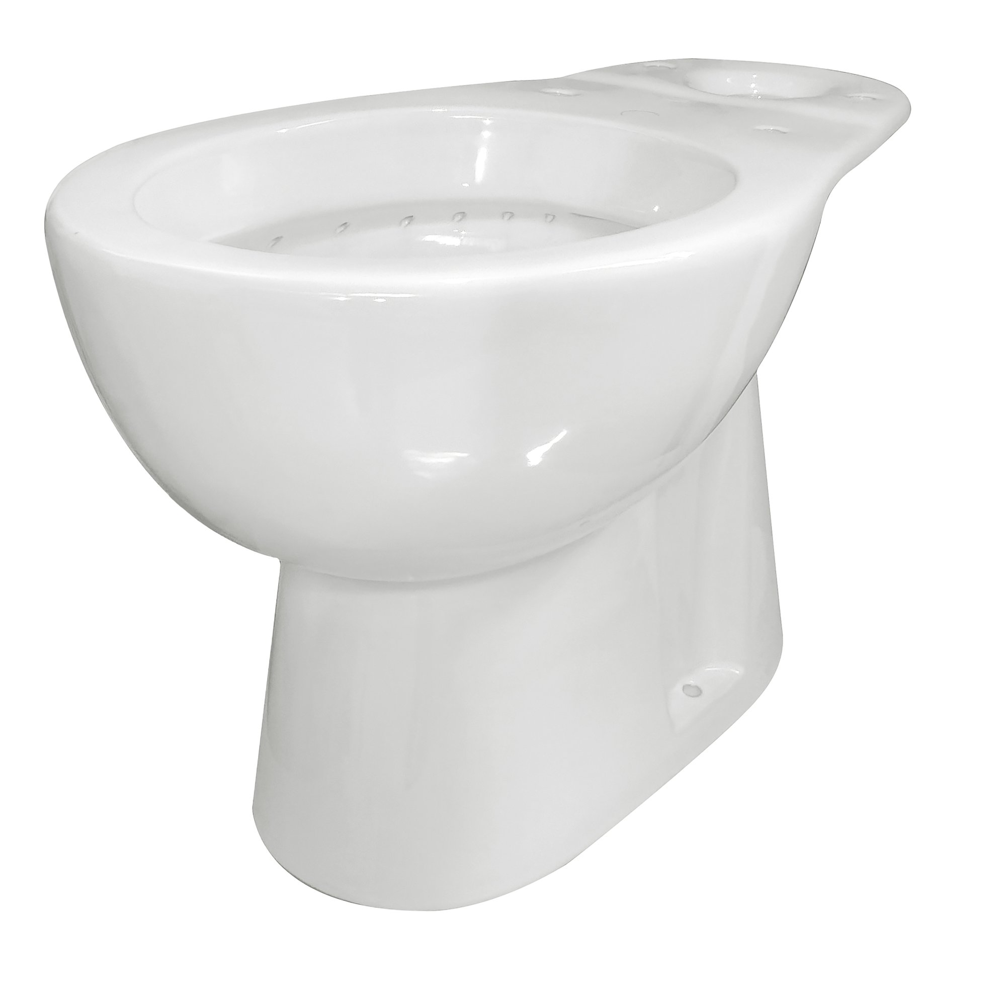 ALONI ECO STAAND TOILET - S-TRAP -VLOERUITLAAT - GLANZEND WIT