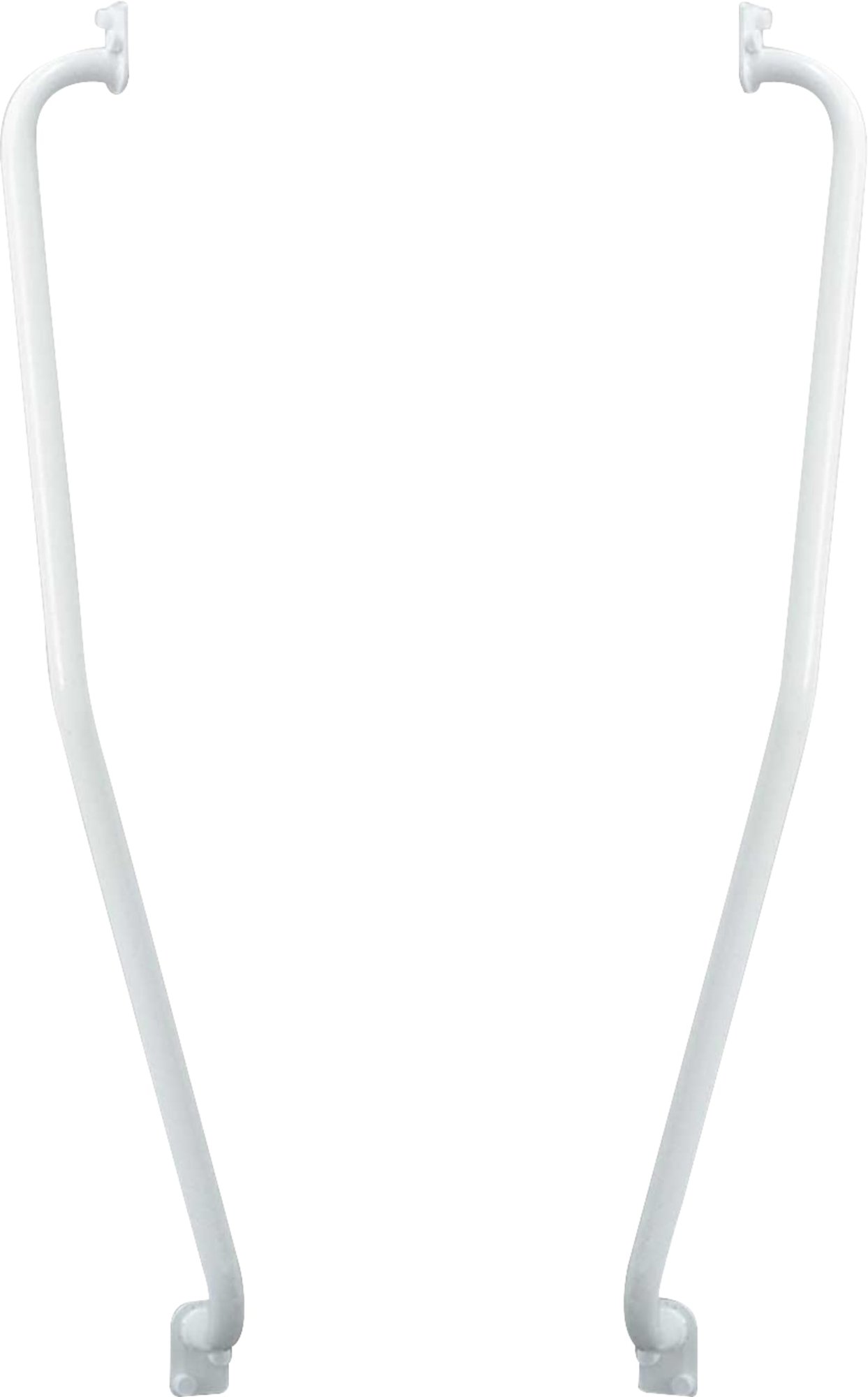 Linido Trapspilbeugel B, RVS, 1100mm lengte, grijplengte 510x510 mm, incl. Isolatieset M6x4