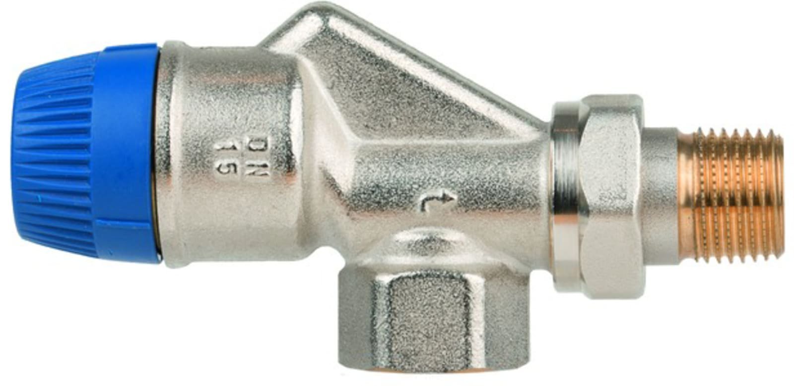 Honeywell Home dynamisch thermostatisch ventiel, DN15, horizontaal haaks, PN10, 20-145 l/h, 60kPA 0,6 bar