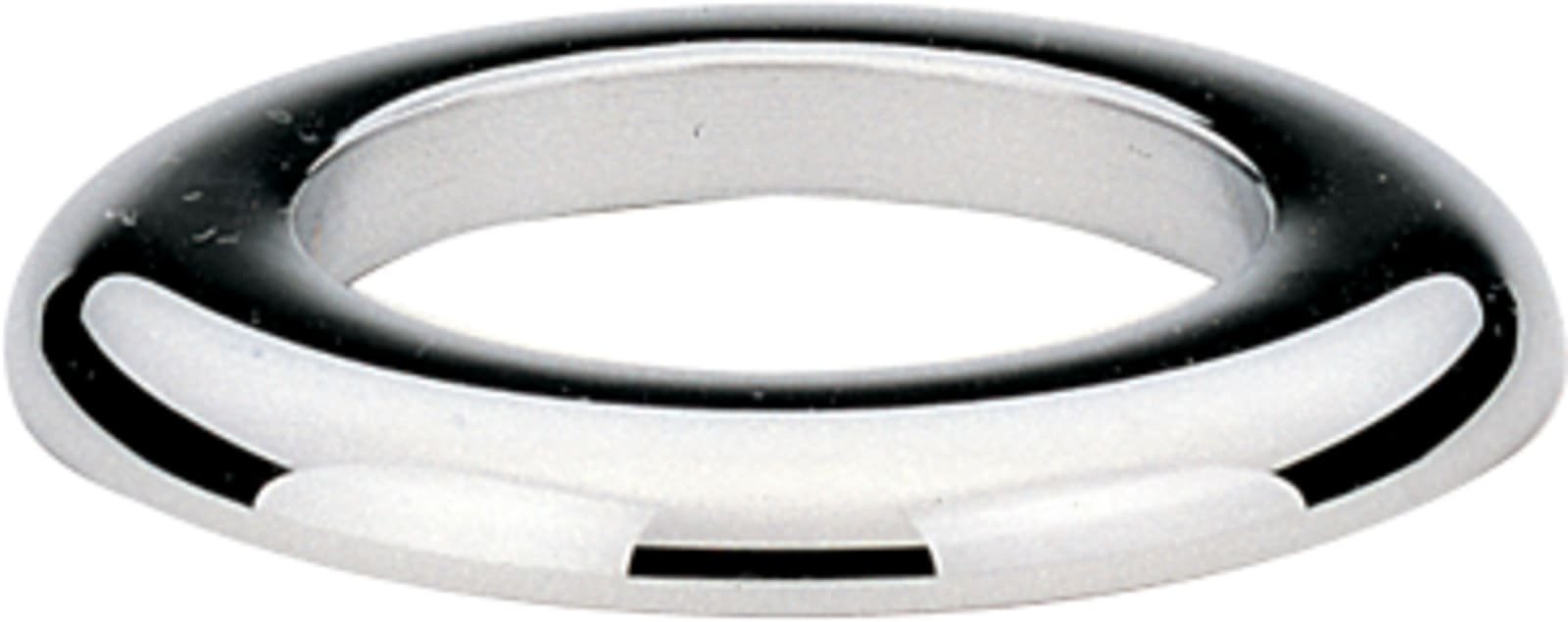 Grohe, kraanrozet, chroom, buitendiameter 52mm, klemmend
