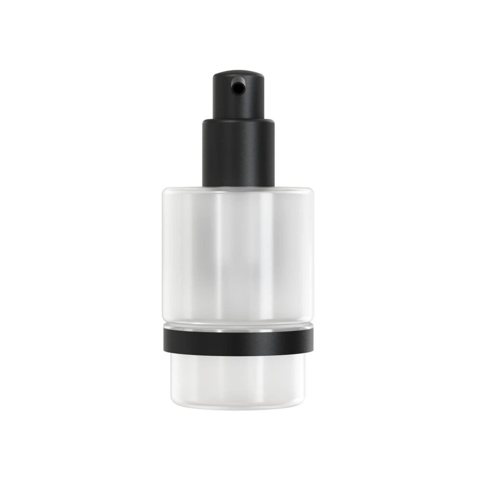 Geesa Topaz Zeepdispenser 200 ml Zwart