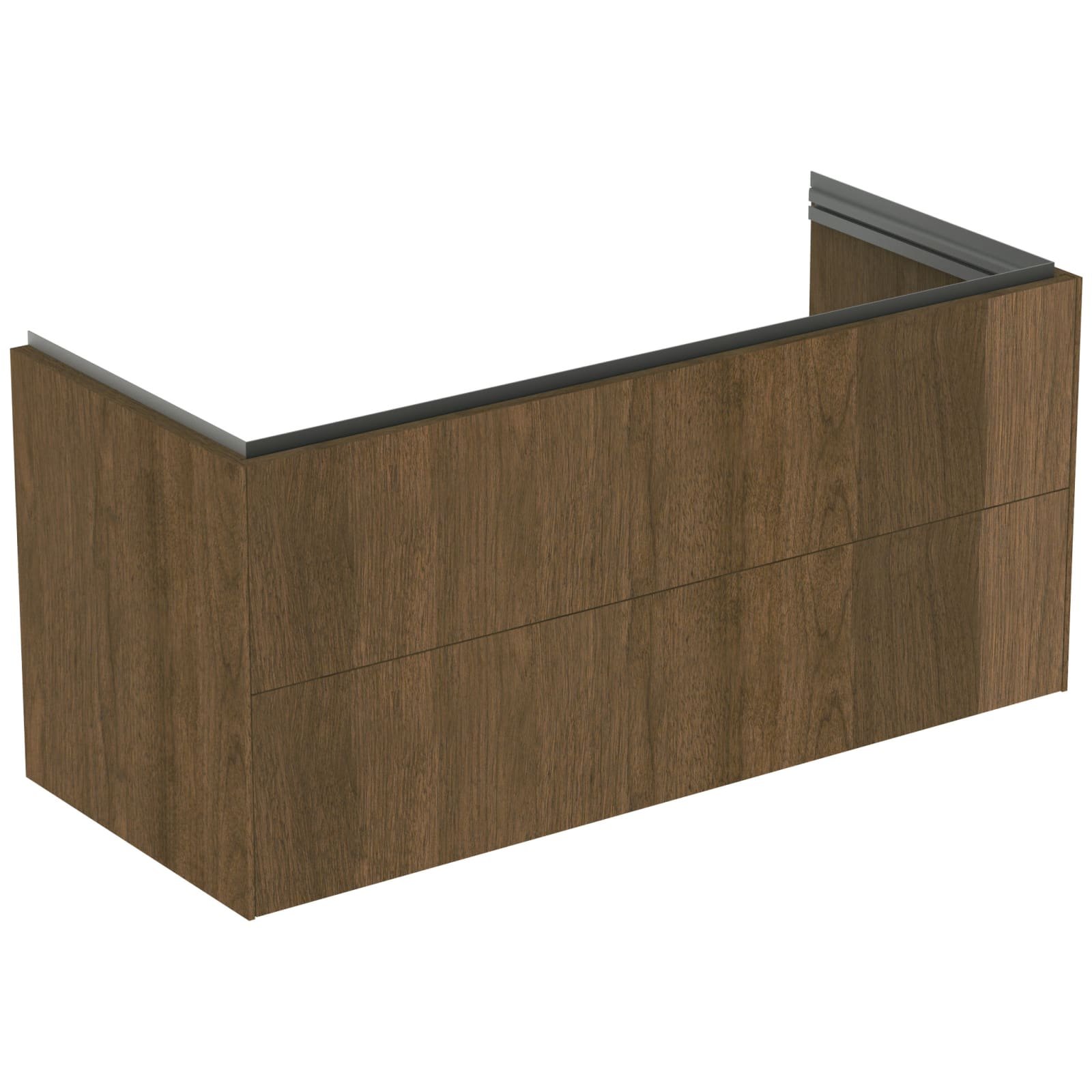 CONCA | WASTAFELMEUBEL 1200X505X550 MM DARK WALNUT, 2 LADEN