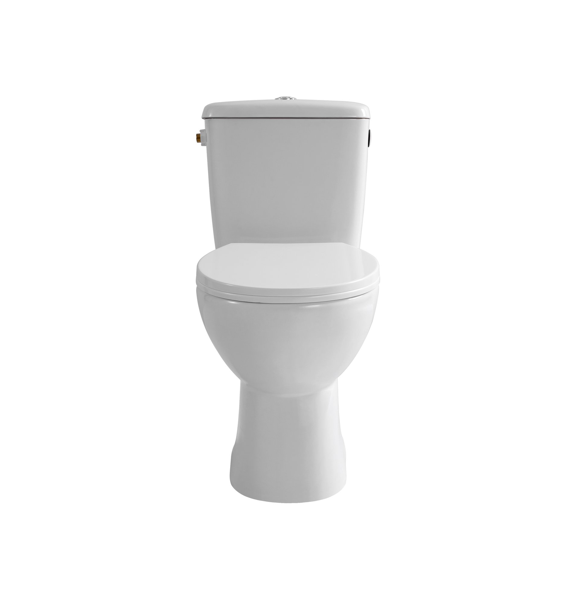 ALONI PRO DUOBLOK - STAAND TOILET - RANDLOOS - S-TRAP - VLOERUITLAAT - MET RESERVOIR - MET SPOELMECHANISME - DUBBELE SPOELFUNCTIE 4/6L - MET ZITTING - SOFTCLOSE - QUICK RELEASE - 39X73X67 CM - WIT thumbnail 4