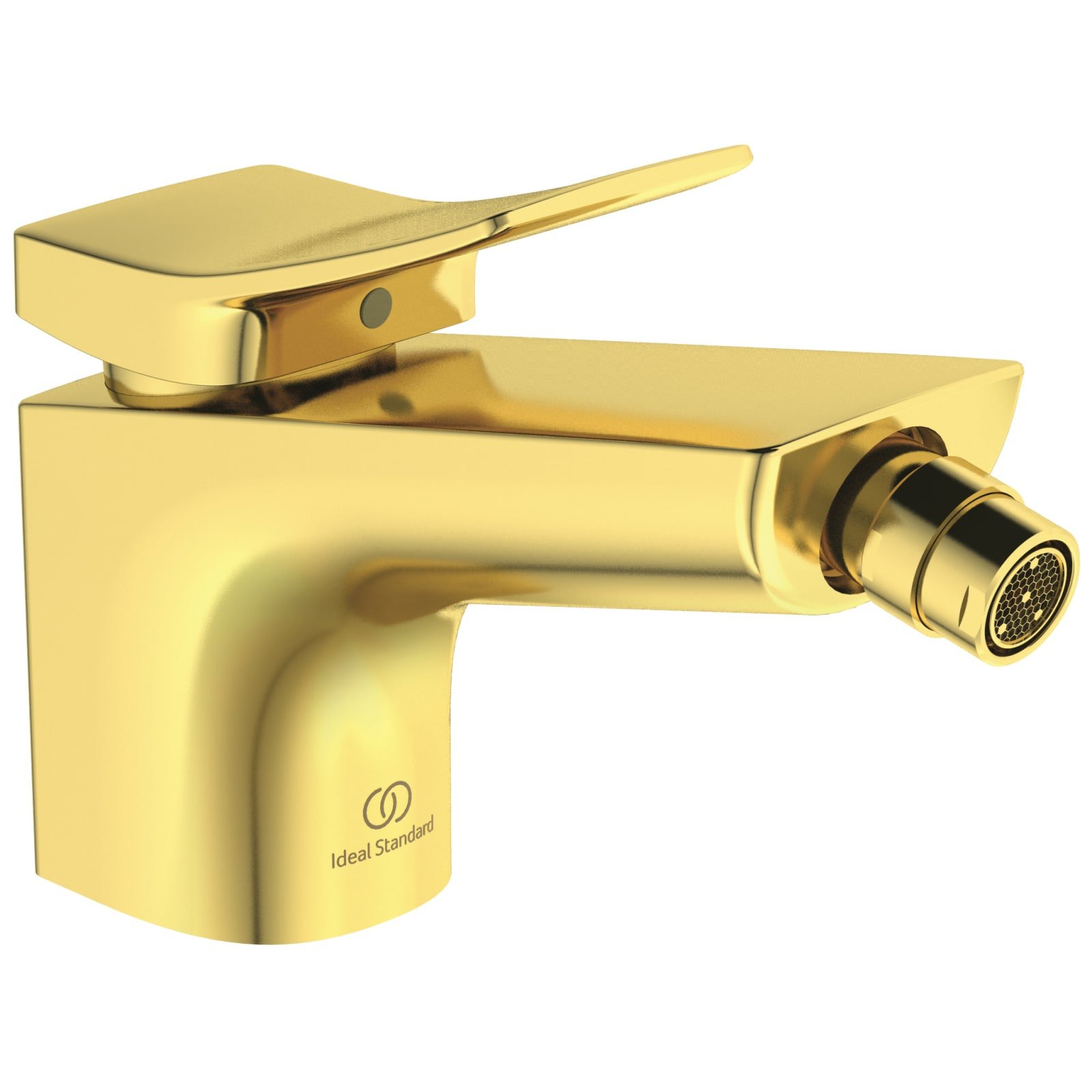 CONCA | BIDETMENGKRAAN 48X177X113 MM, BRUSHED GOLD, 5 L/MIN, MET WASTE