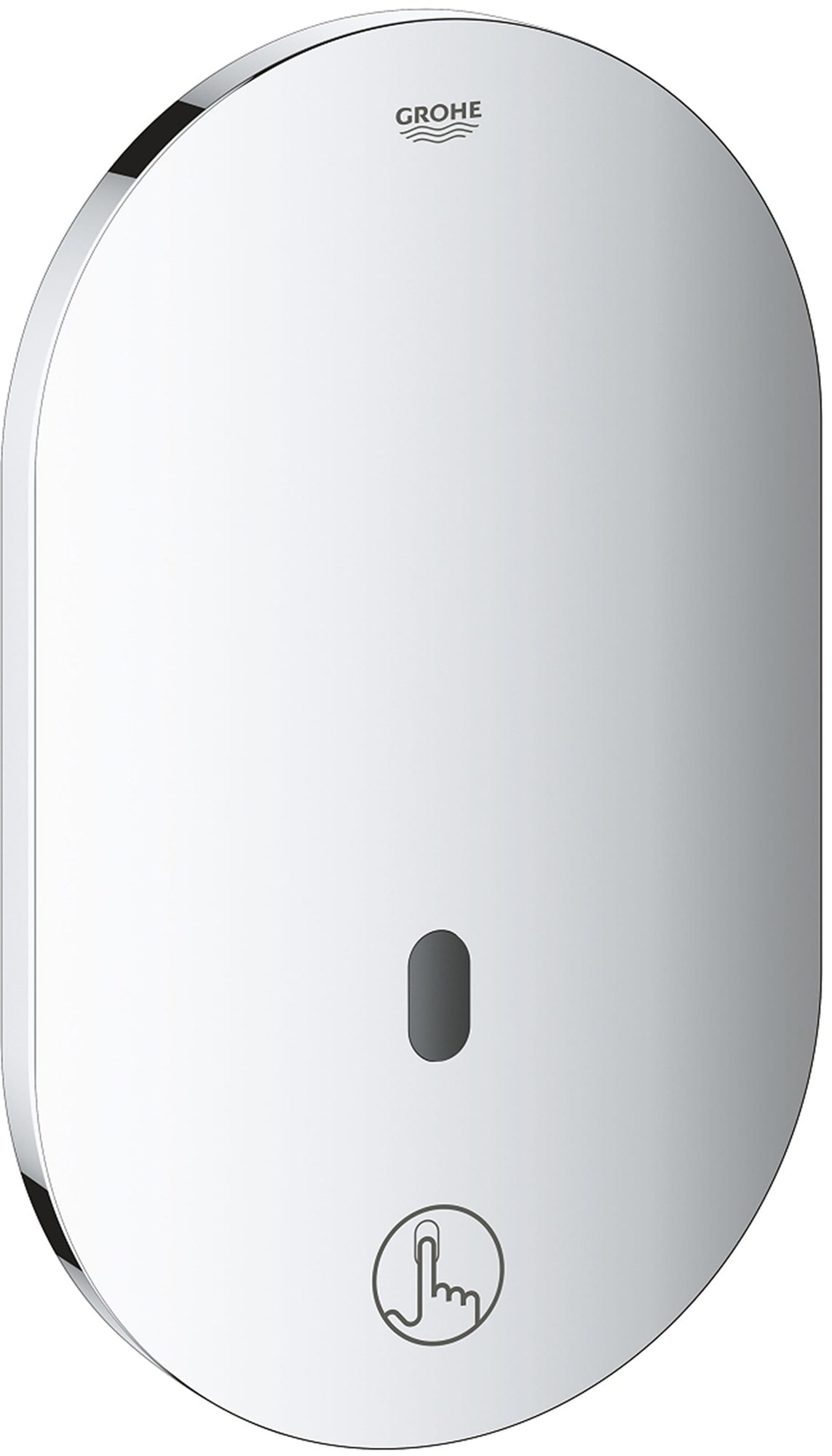 Grohe Eurosmart Cosmopolitan E, Inbouwmengkraan afbouwdeel, thermostaat, elektronisch, infrarood, verborgen menging, chroom