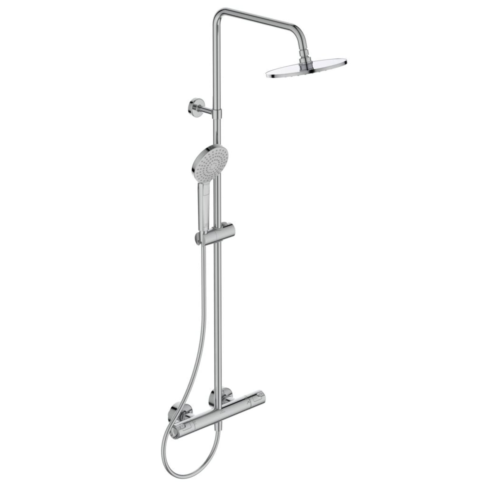 Ideal Standard Ceratherm T50 douchesysteem met douchethermostaat, chroom