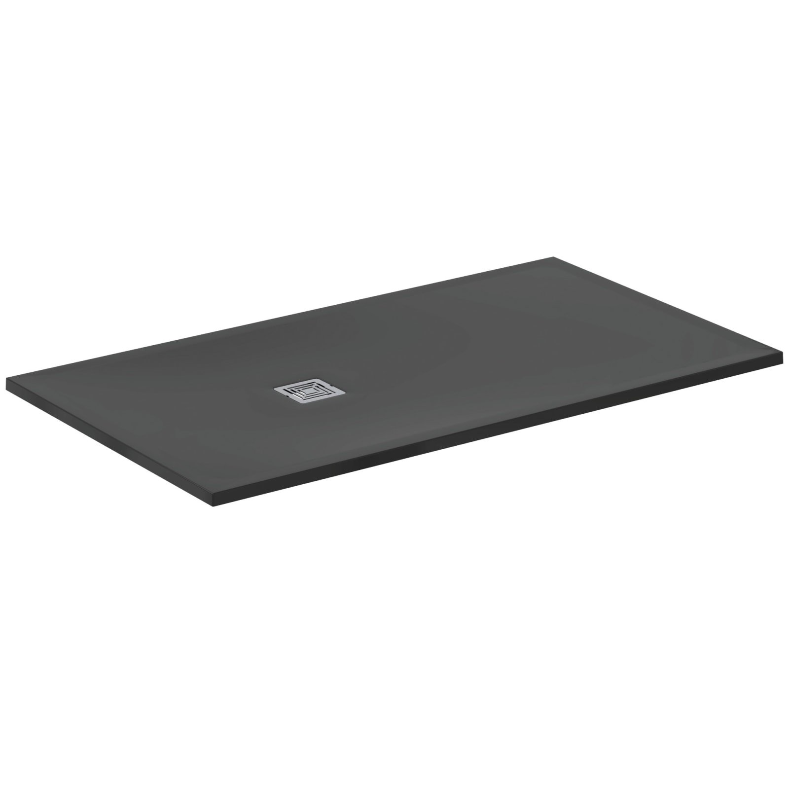 ULTRA FLAT S + | DOUCHEBAK RECHTHOEKIG 1600X900X30 MM ZWART