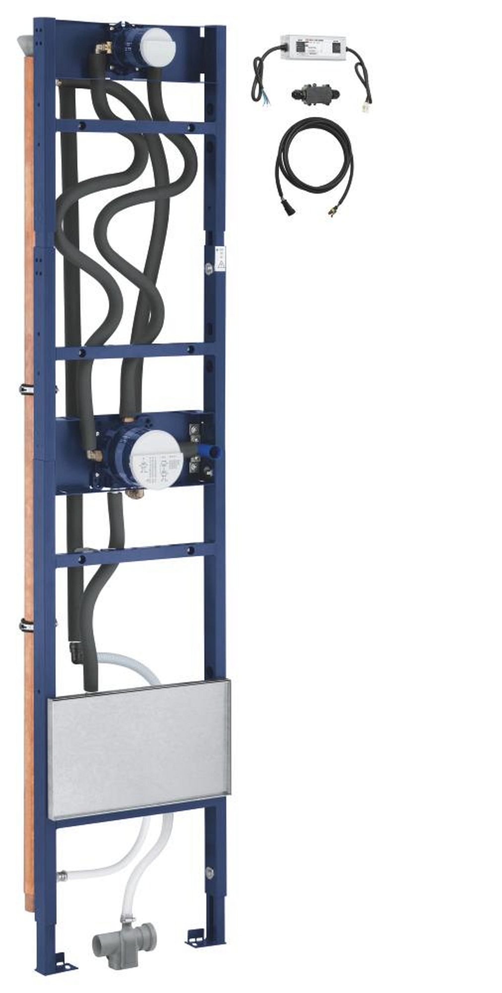 GROHE Rapido Shower Frame Heat Recovery duo Element voor duo inbouwdou