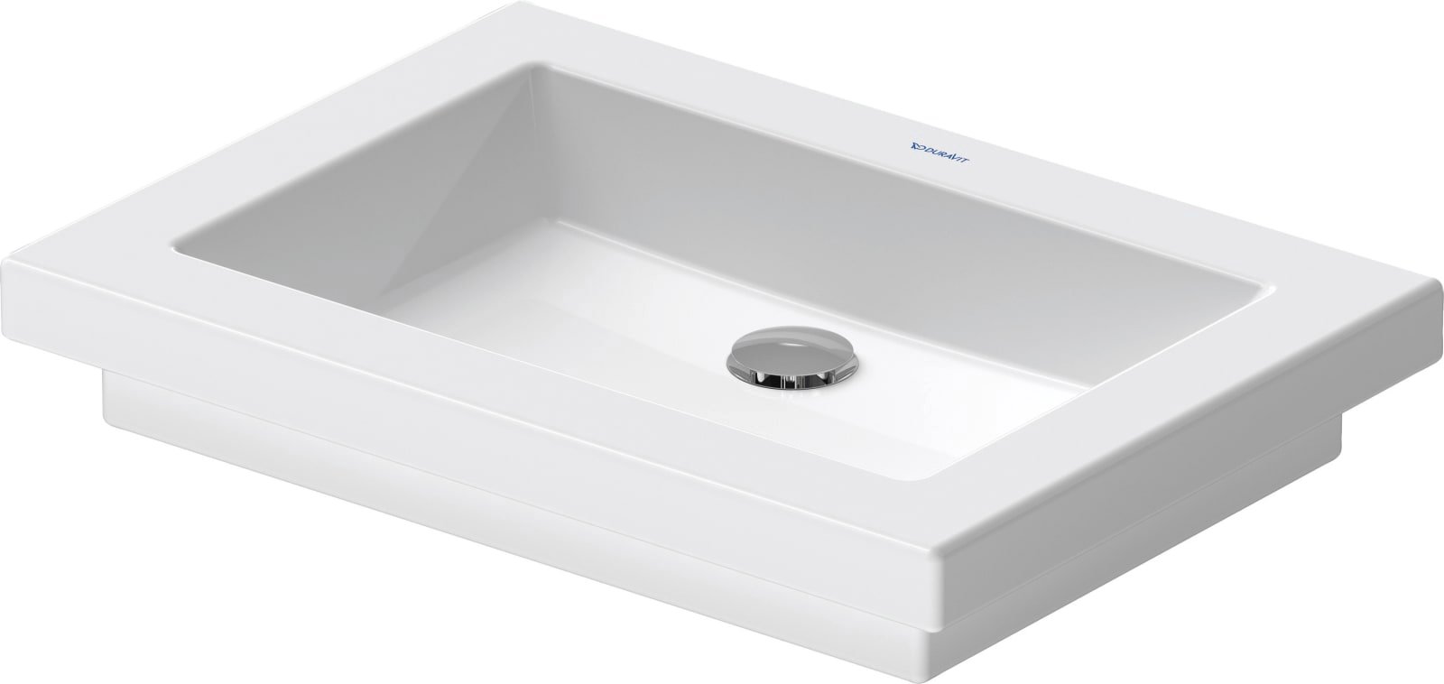 Duravit Duravit Design Classics Inbouwwastafel 580 mm Wit Hoogglans, aantal kraangaten per wasplaats: 0 – 0317580029
